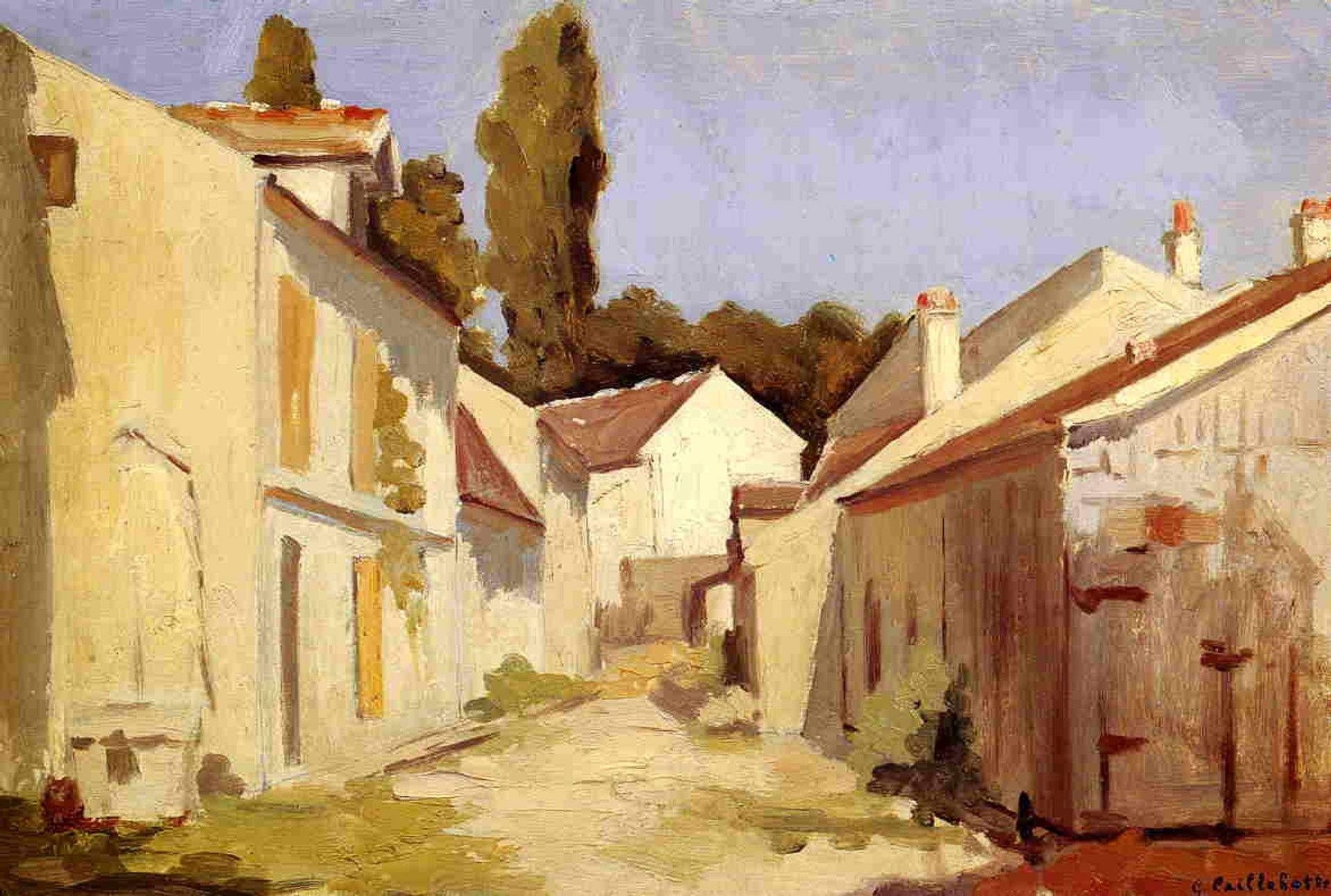 Le Clos des Abbesses by Gustave Caillebotte