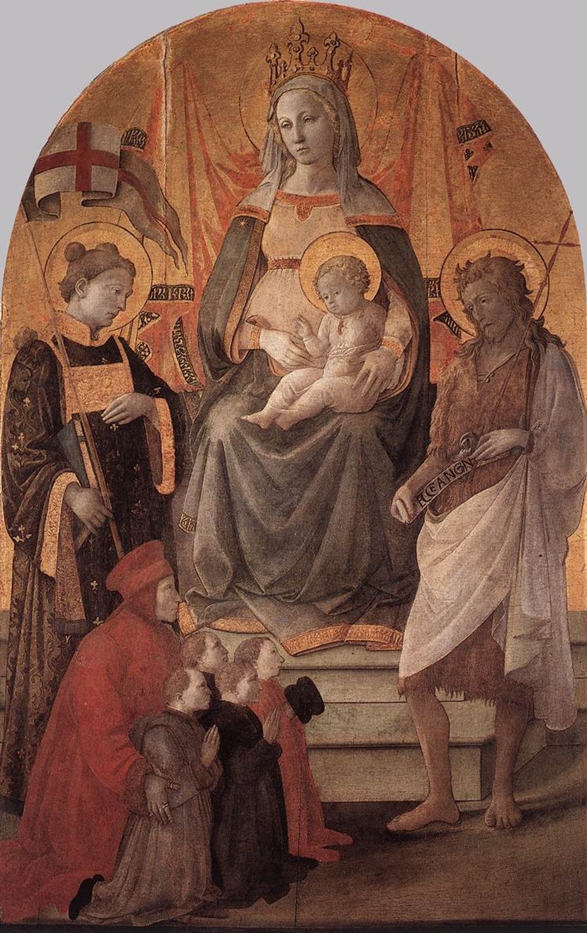 Madonna del Ceppo by Filippo Lippi