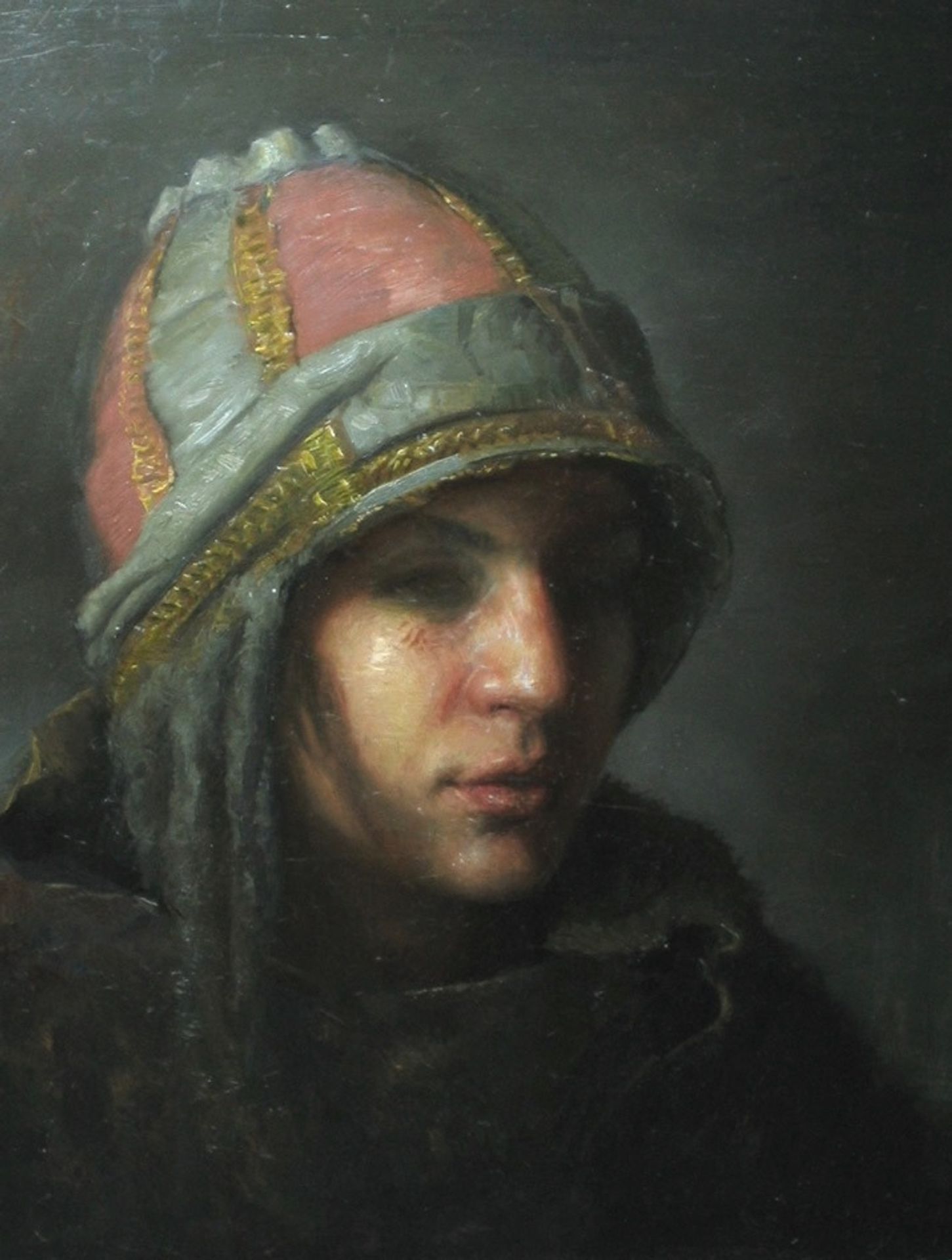 Self-Portrait in Odd’s Hat by Rose Freymuth-Frazier