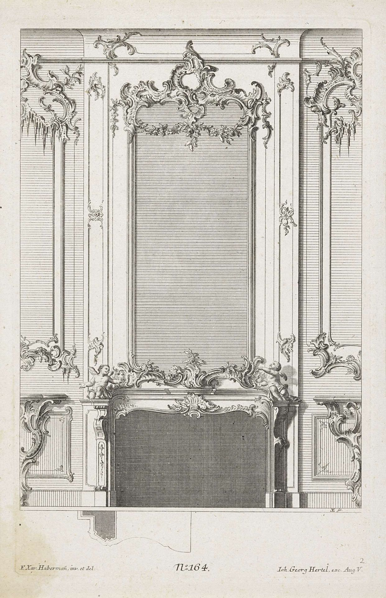 Schouw met putti by Emanuel Eichel
