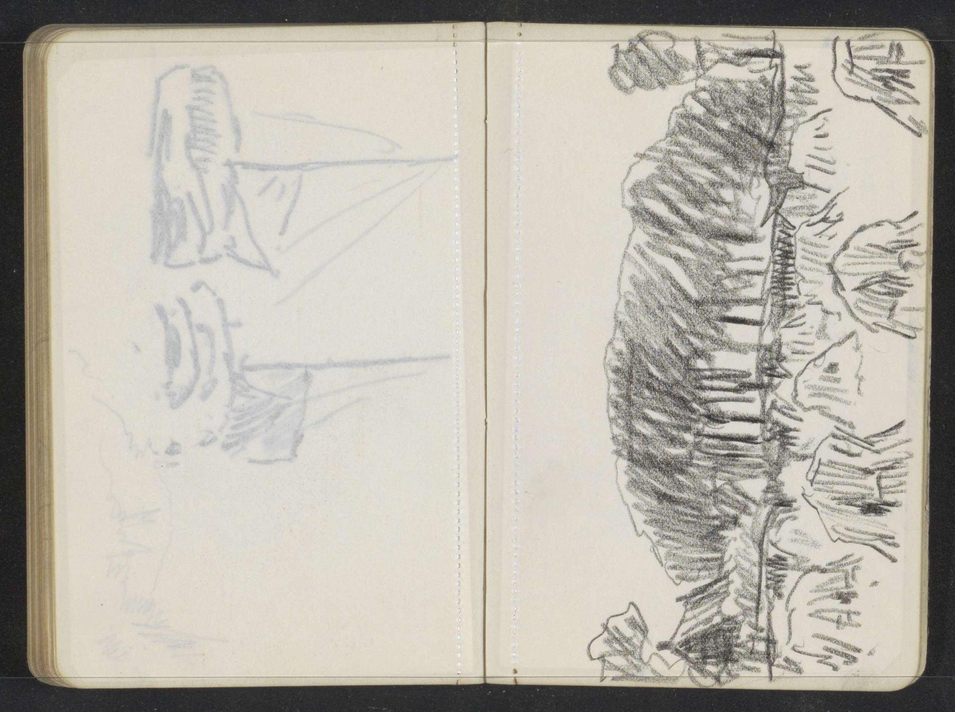 Hooioppers in een weiland by Alexander Shilling
