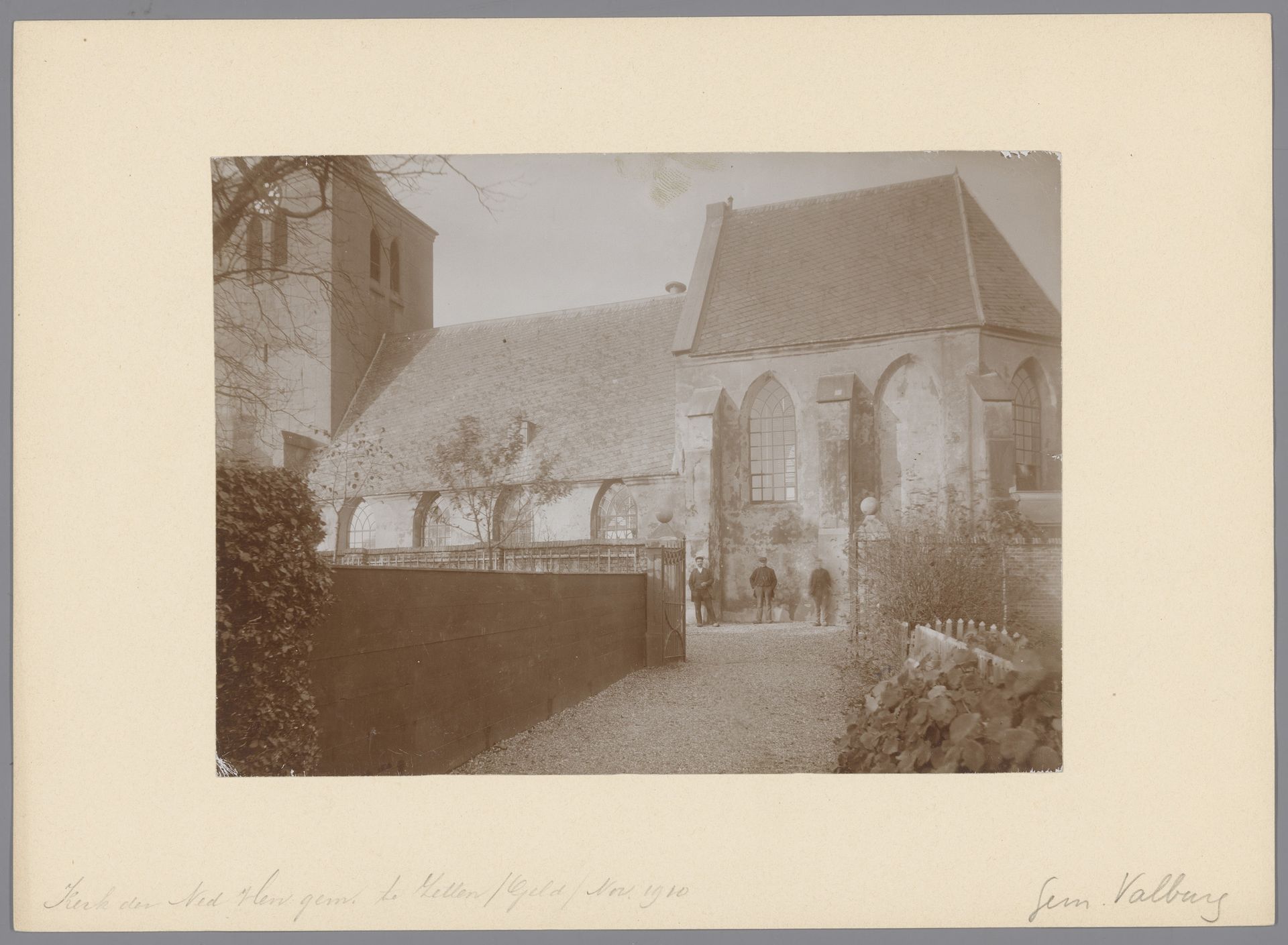 Gezicht op de Hervormde Kerk te Andelst by anoniem (Monumentenzorg)