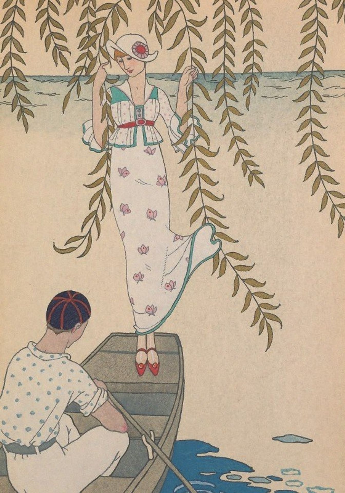 Midi Sur L’eau by George Barbier