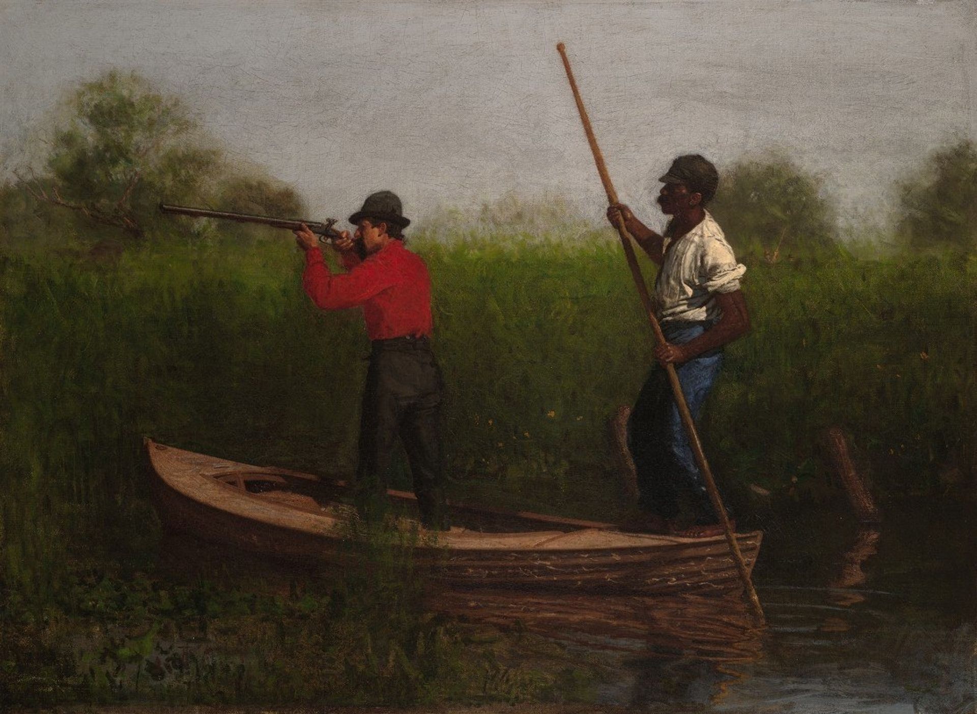 Rail Shooting on the Delaware by Thomas Eakins
