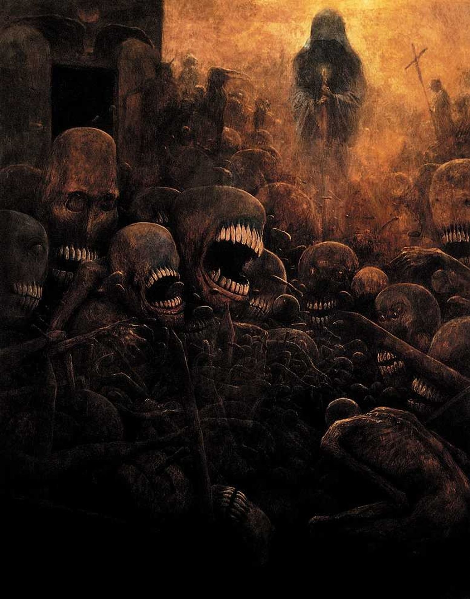 Untitled by Zdzislaw Beksinski