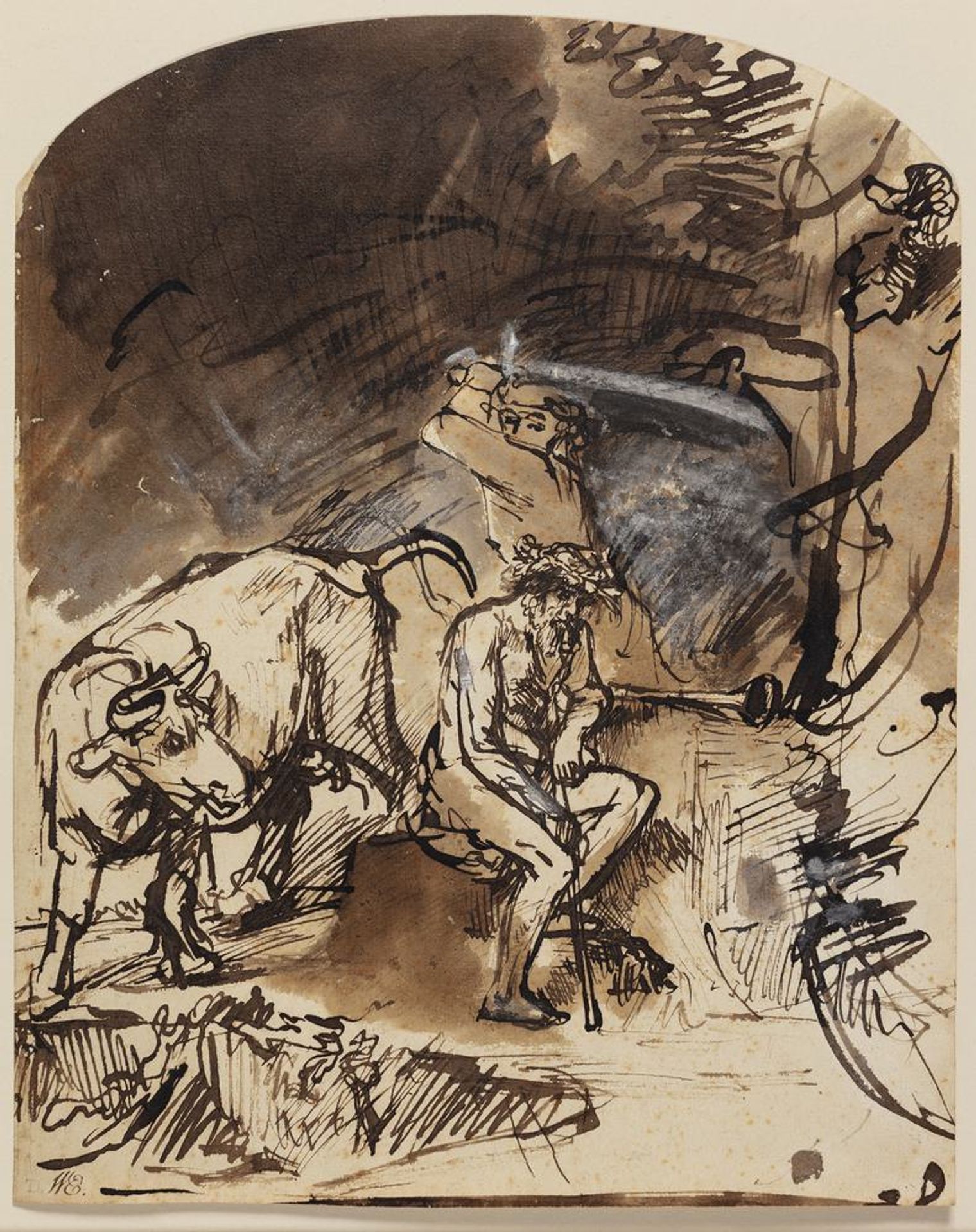 Merkur dræber Argus by Anonymous