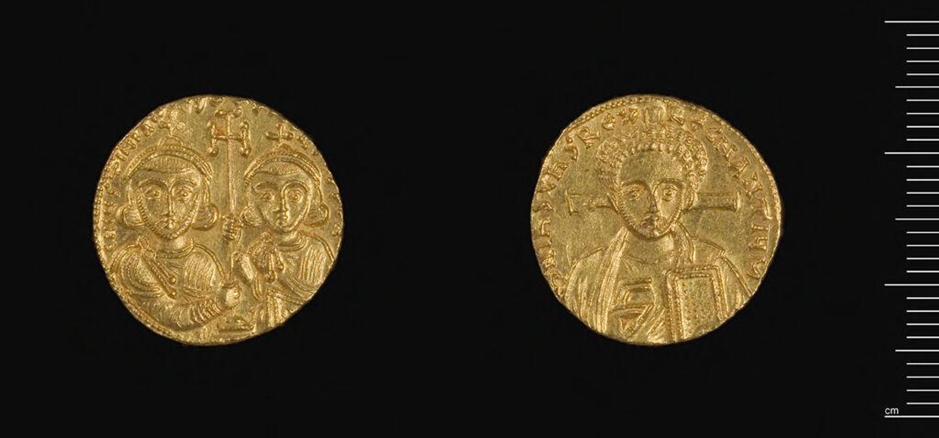 Coin of Justinian II by Justinian II
