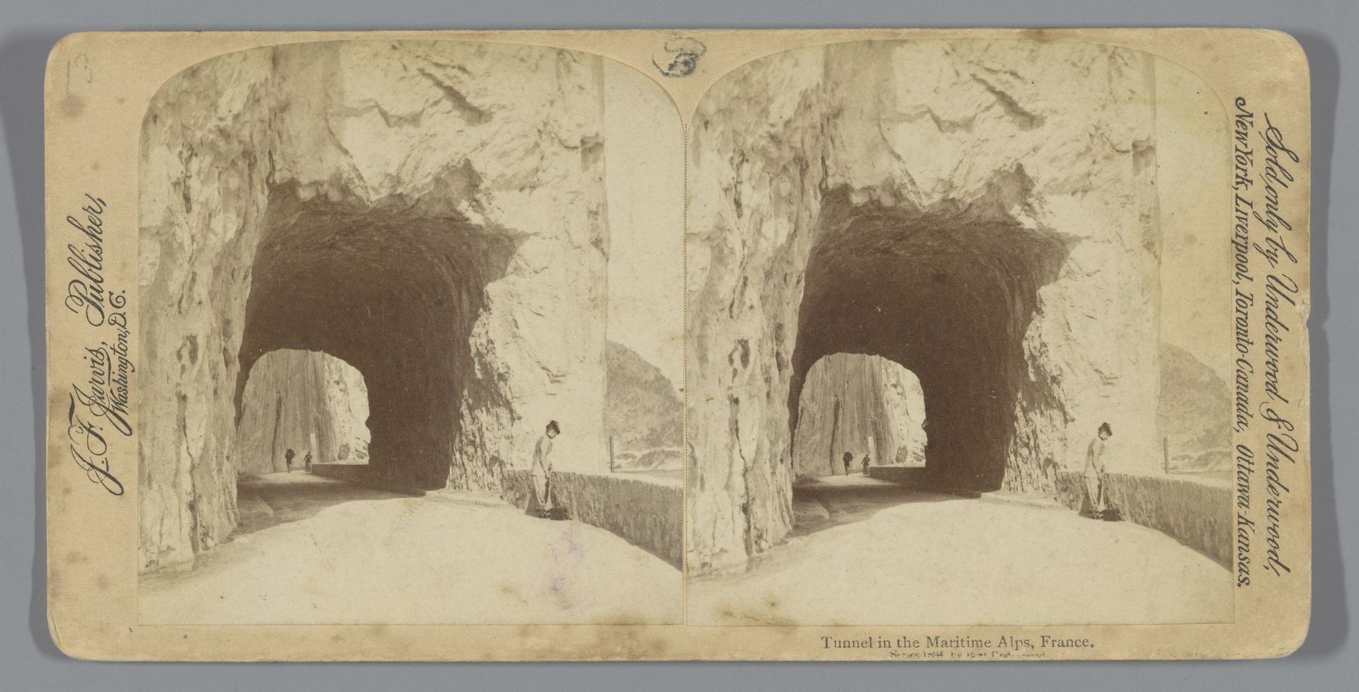 Tunnel in de Franse Alpen by Bert Underwood & John F. Jarvis