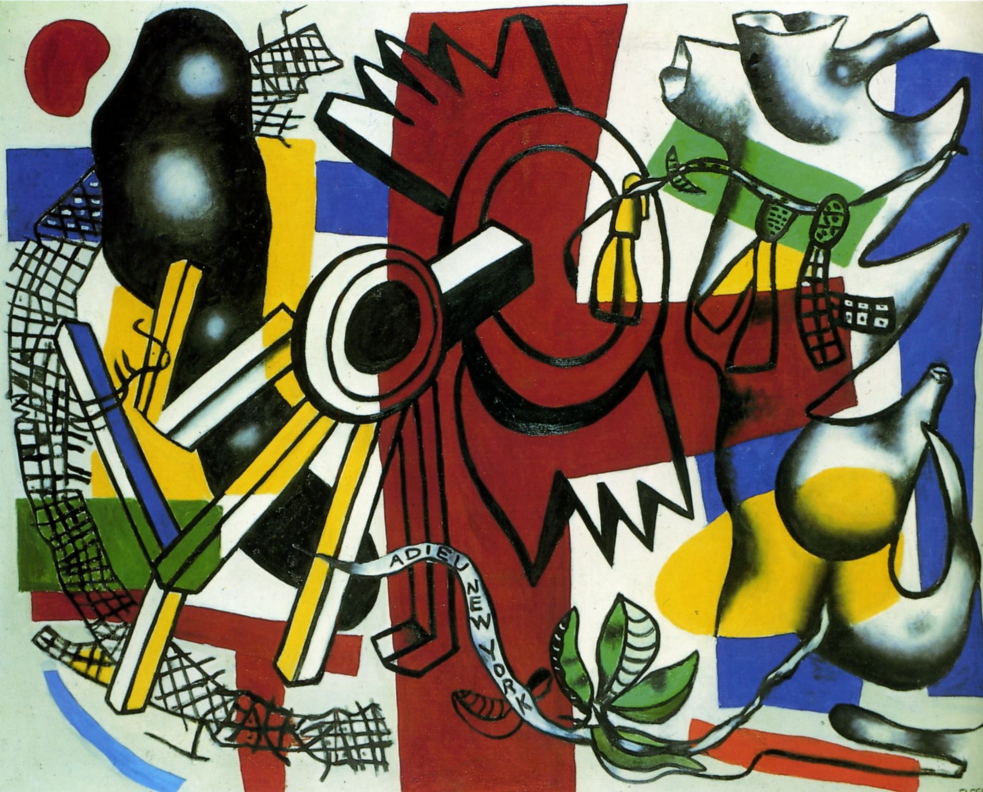 New York good-bye by Fernand Léger