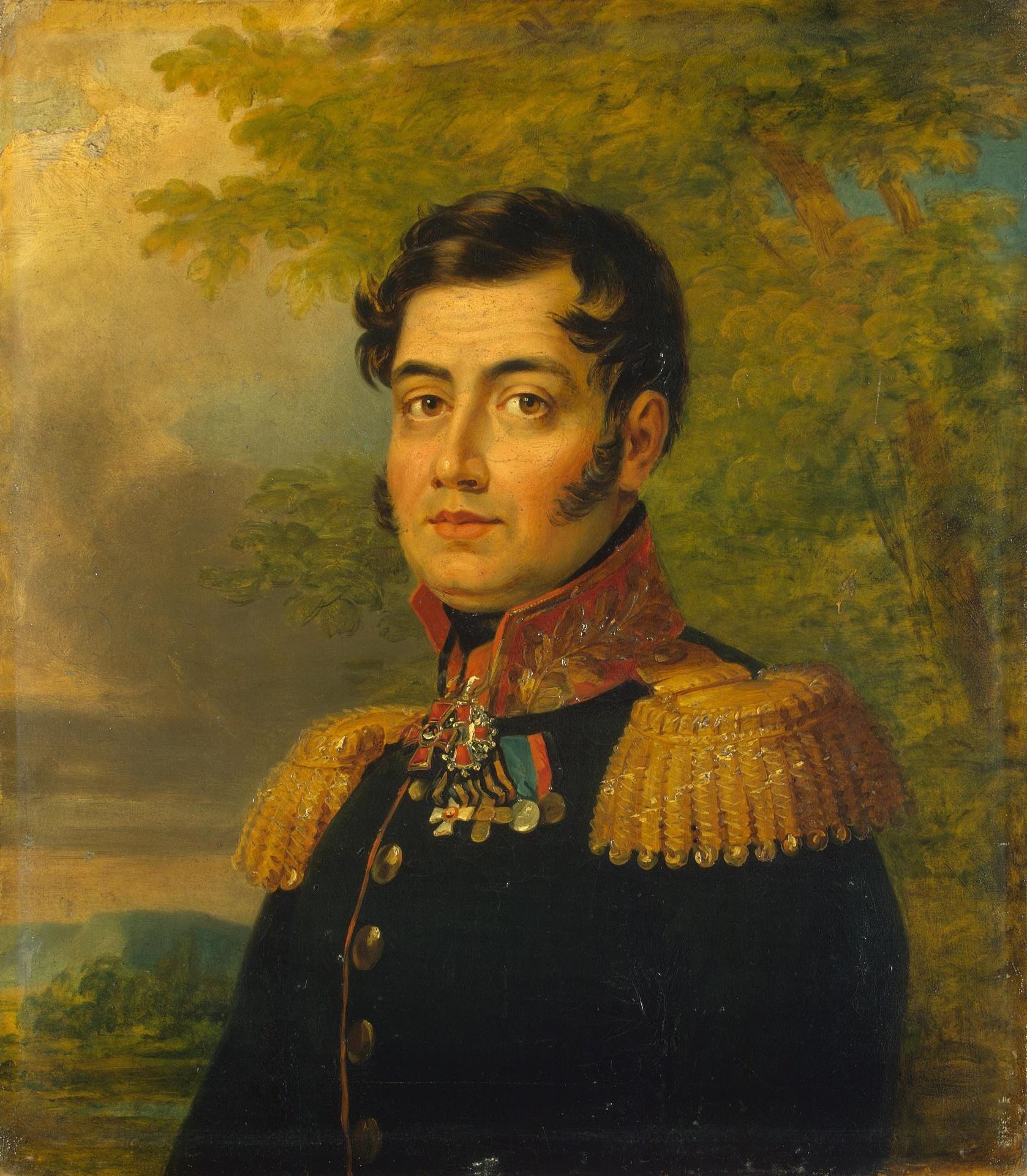 Mihail Fyodorovich Naumov, Russian General by George Dawe