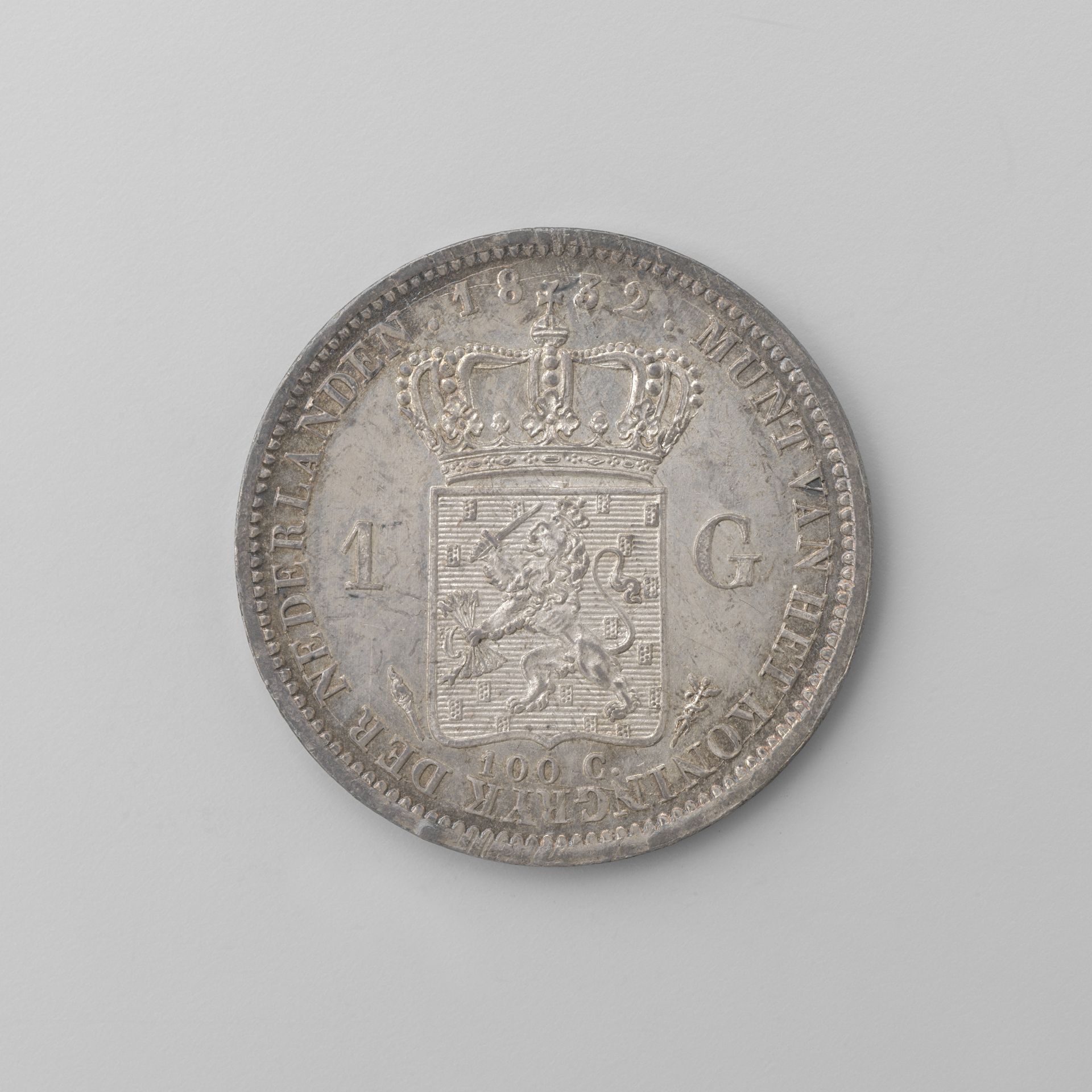 Nederlandse  gulden, 1832 by Willem I (koning der Nederlanden)