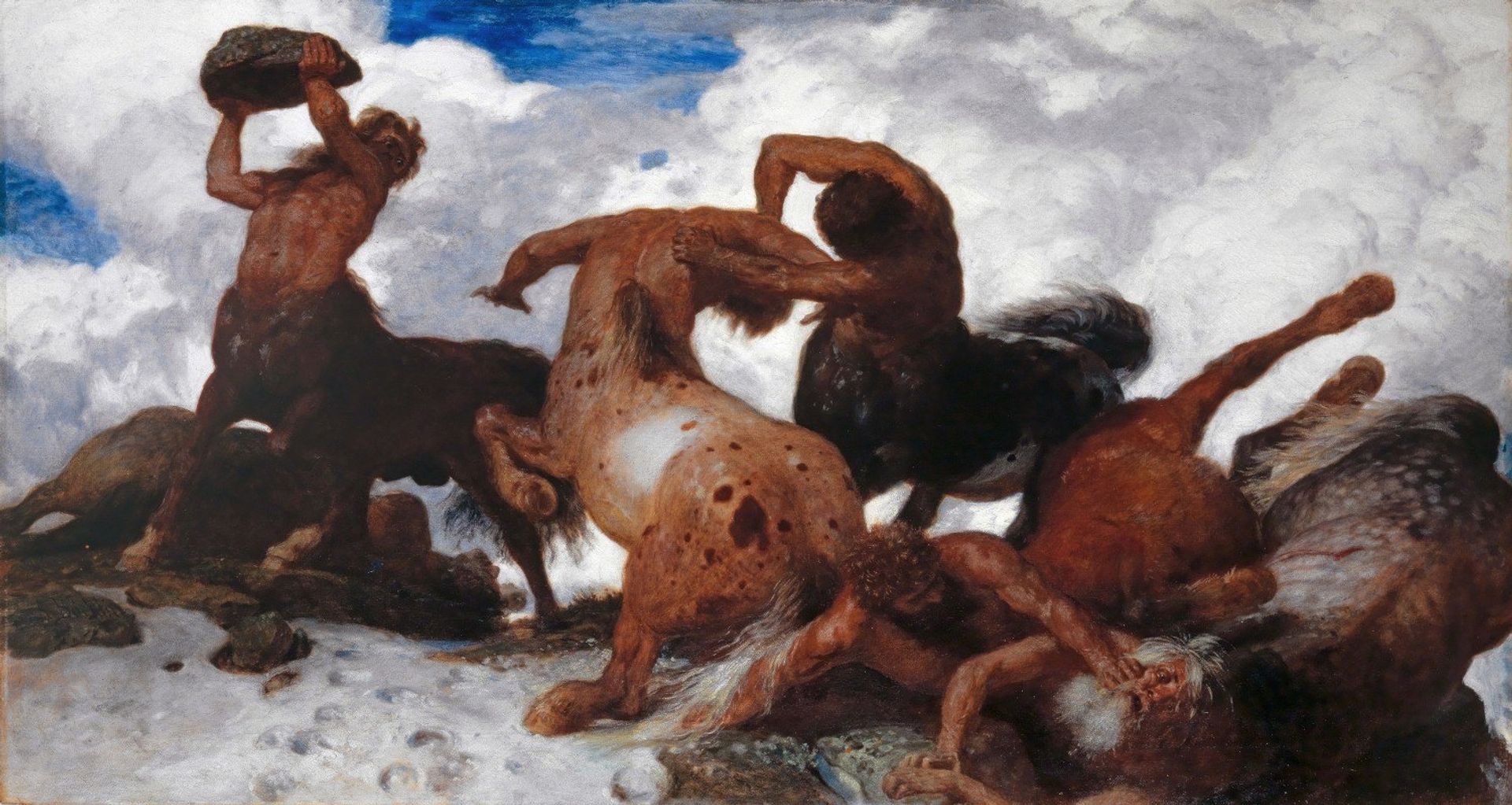 Battle of the Centaur by Arnold Böcklin
