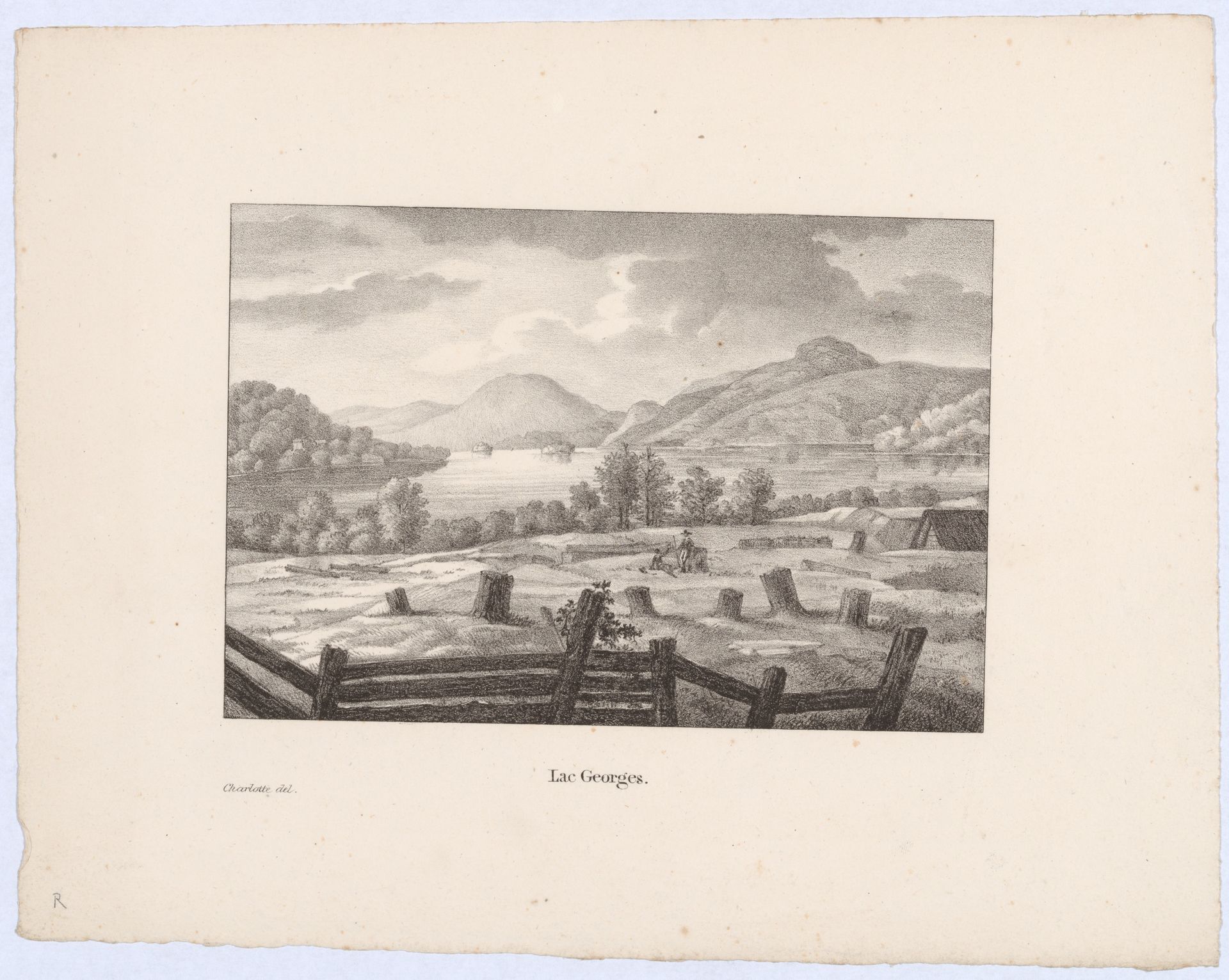 Lac Georges by Charlotte Bonaparte