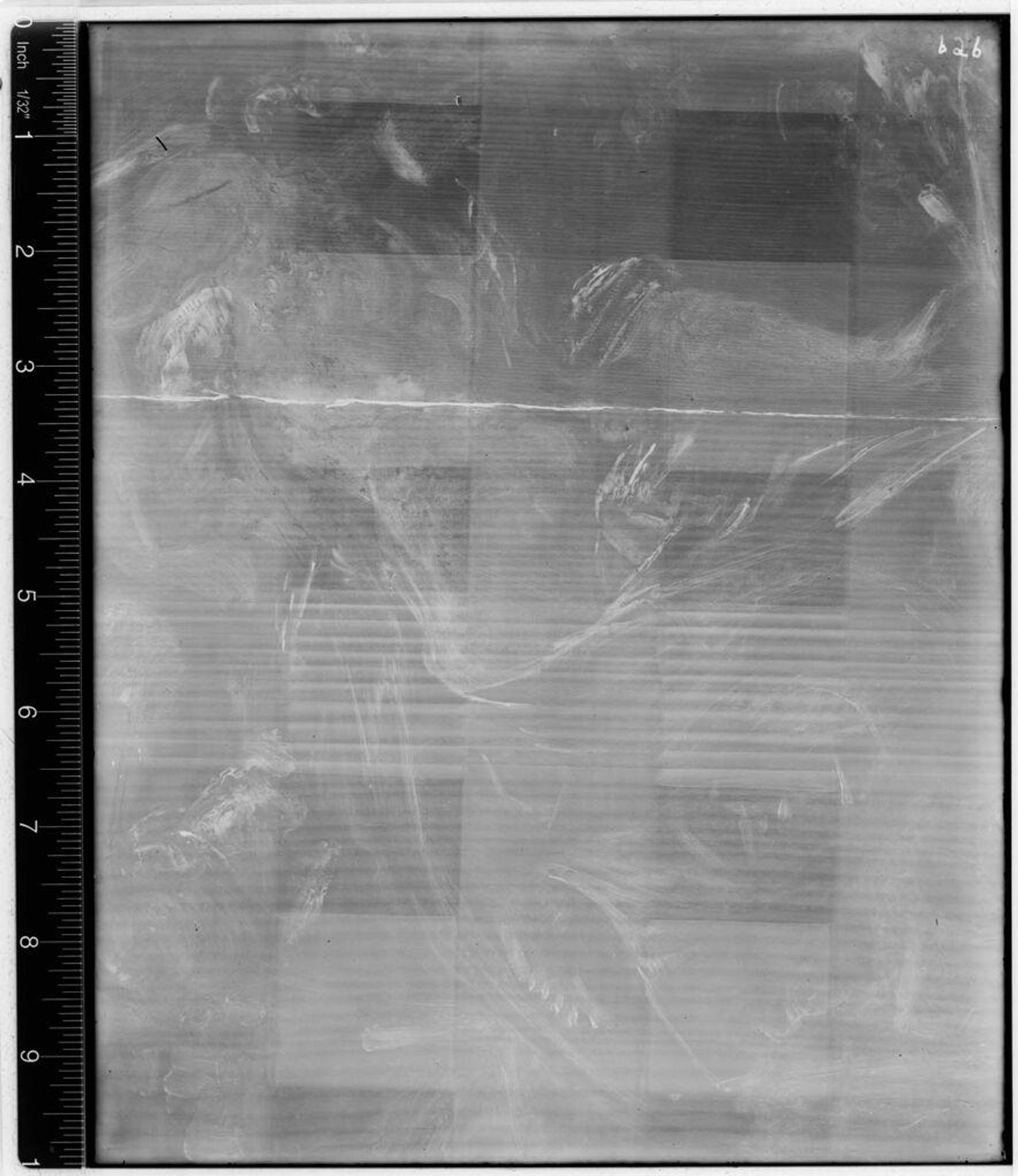 X-radiograph(s) of "Samson and Dalilah" by Artist of original: Anthony van Dyck