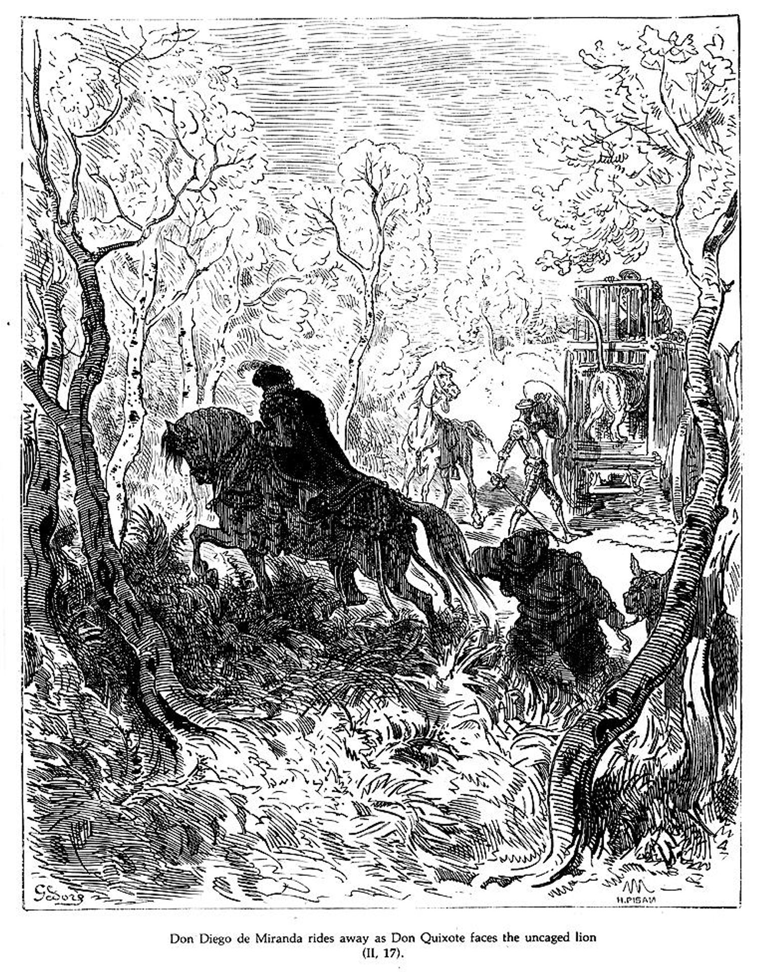 Don Quixote by Gustave Dore