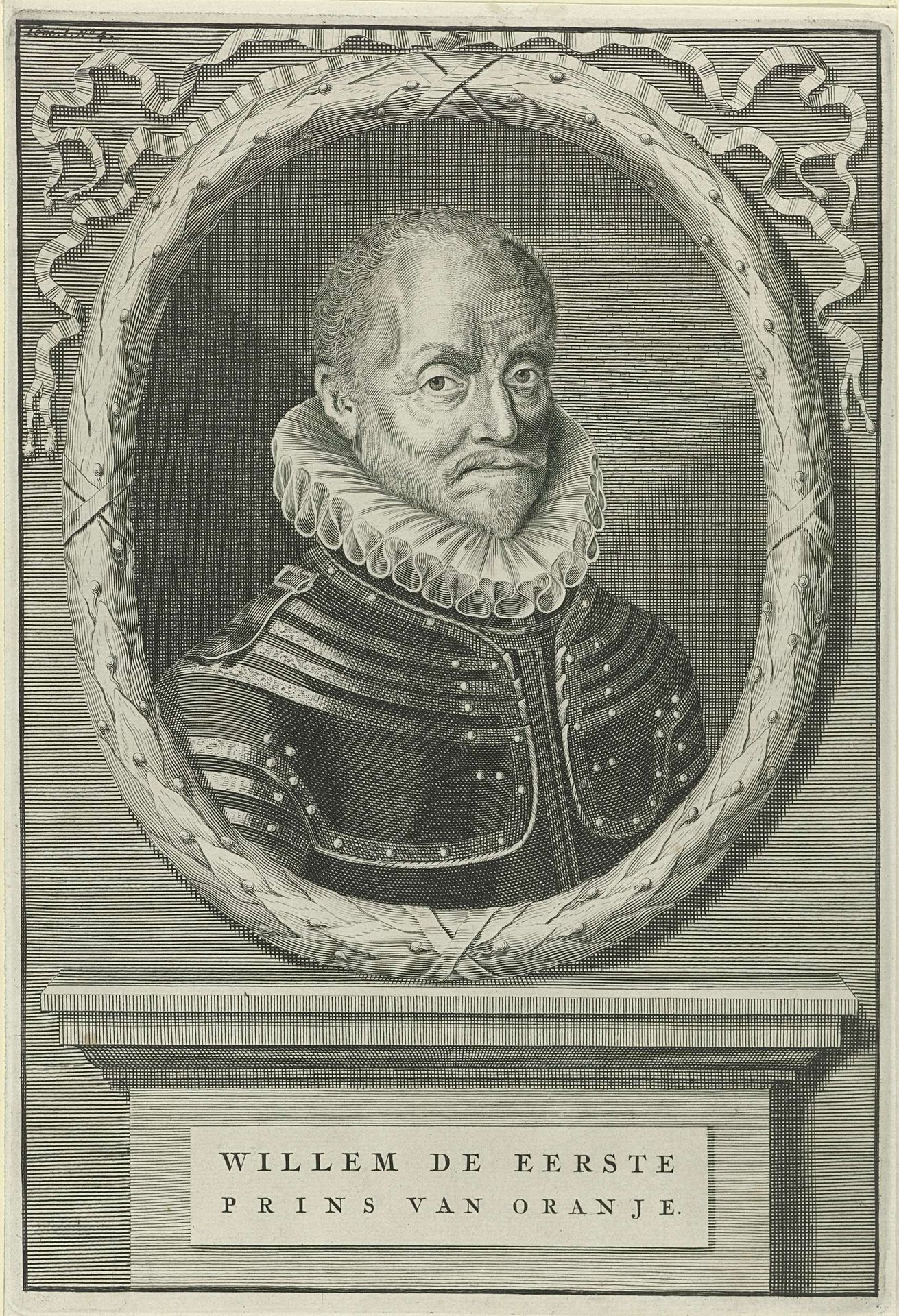 Portret van Willem I, prins van Oranje by Anonymous