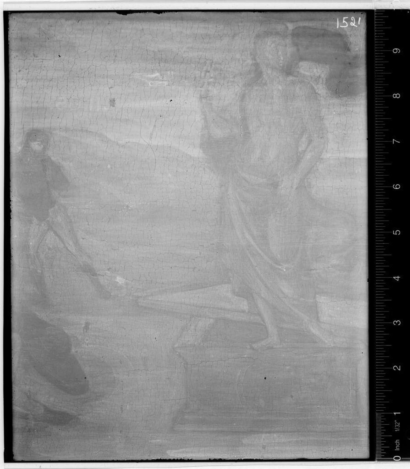 X-radiograph(s) of "Resurrection" by Artist of original: Perugino (Pietro Vannucci)