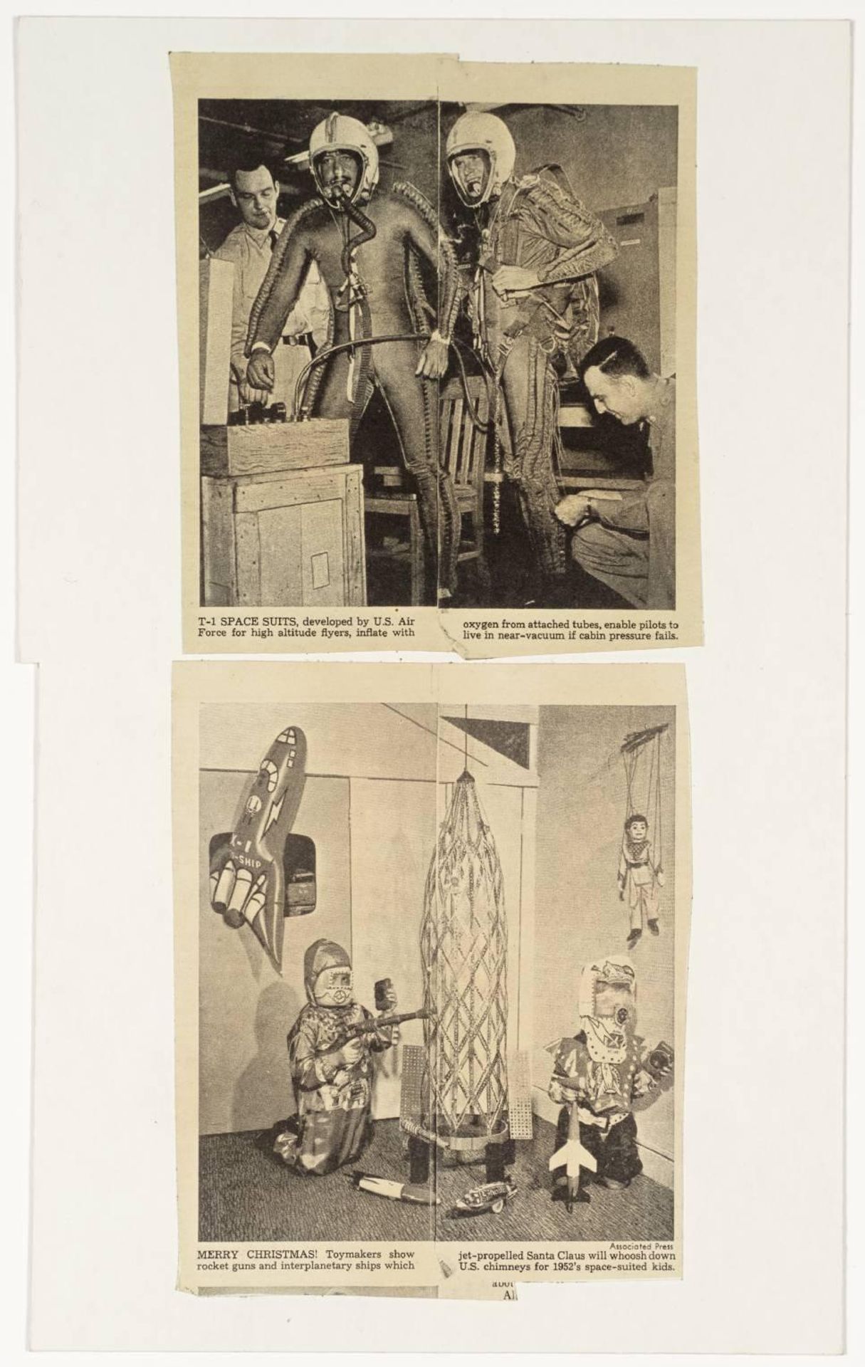29. Merry Xmas with T-1 Space Suits by  Sir Eduardo Paolozzi