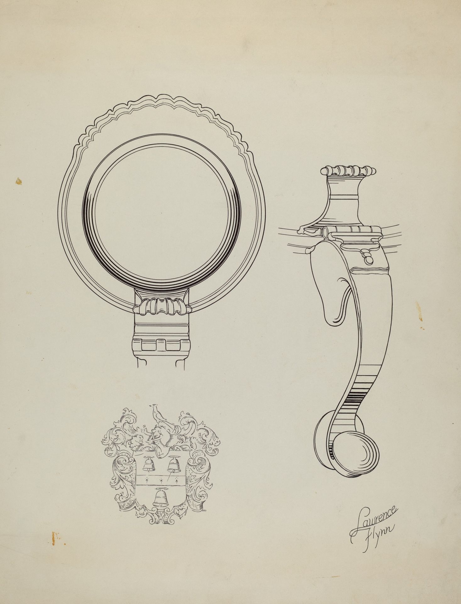 Silver Tankard: Details by Lawrence Flynn