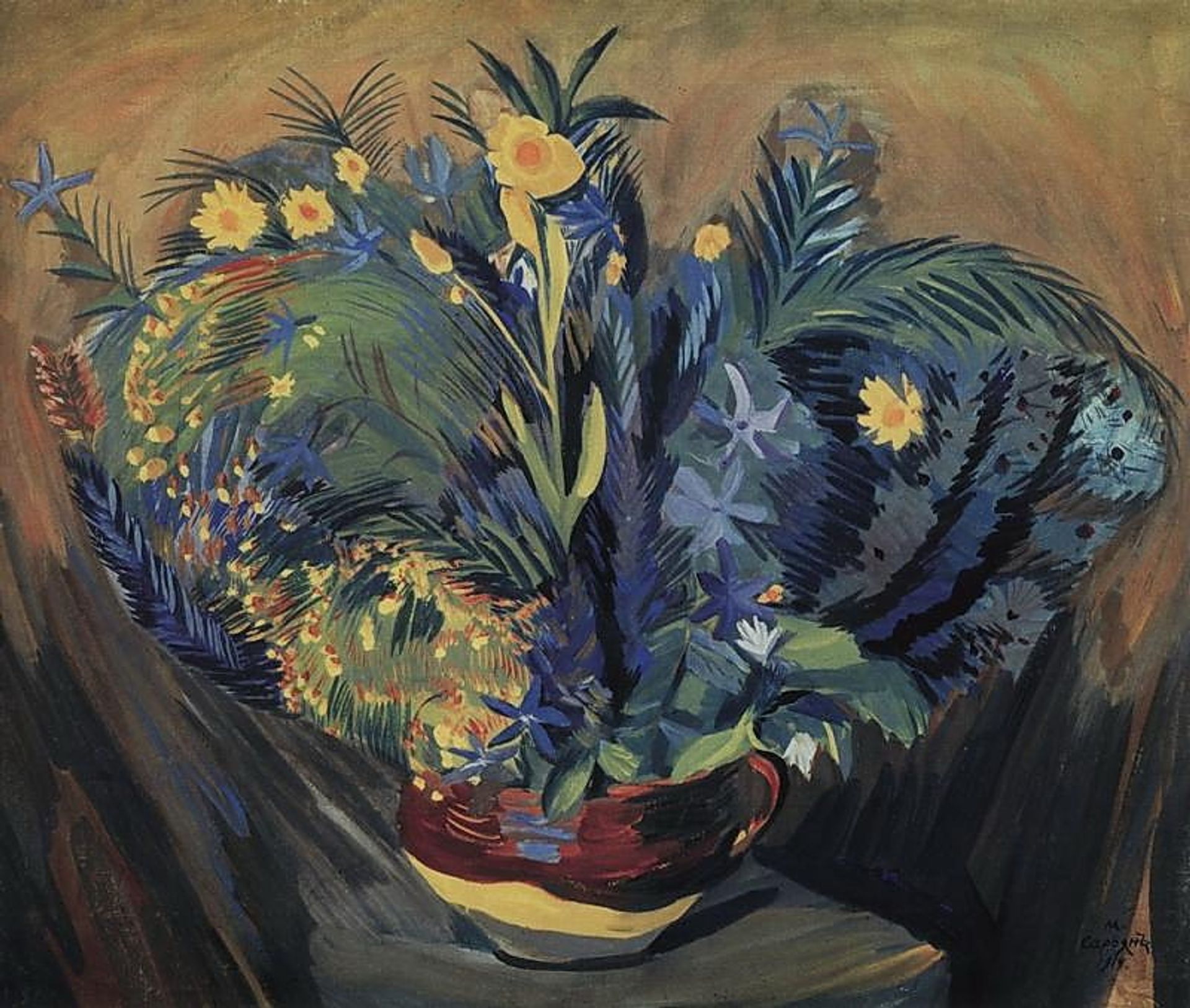 Flowers of Sambek by Martiros Sarian
