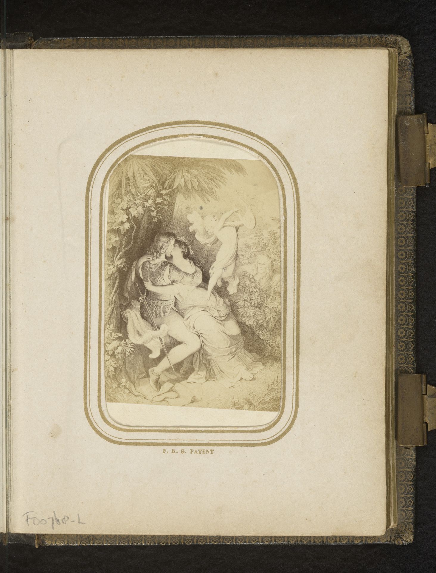 Fotoreproductie van Helena door Wilhelm von Kaulbach by Andries Jager