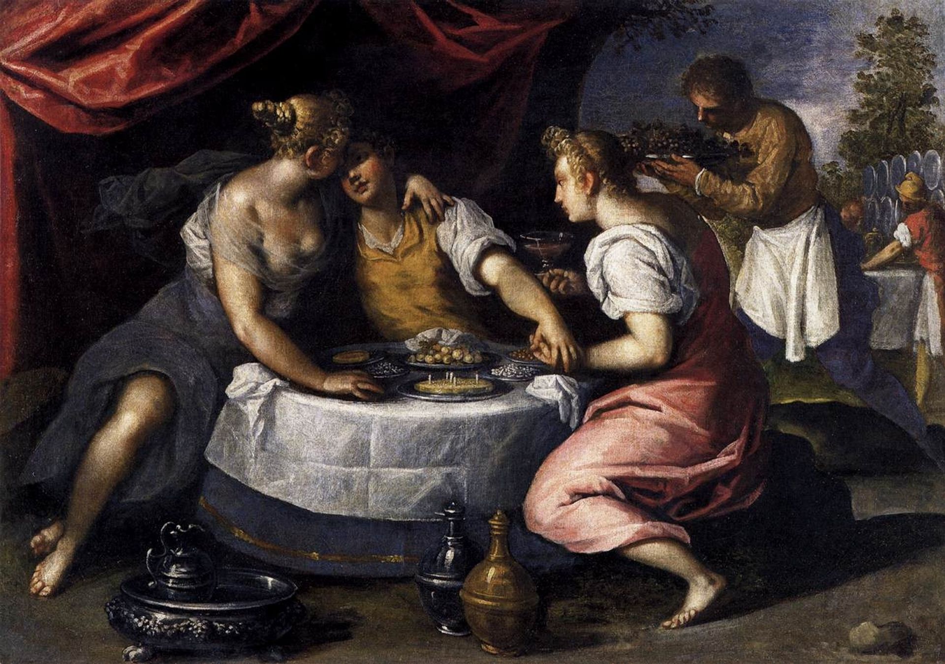 Amusements of the Prodigal Son by Palma il Giovane