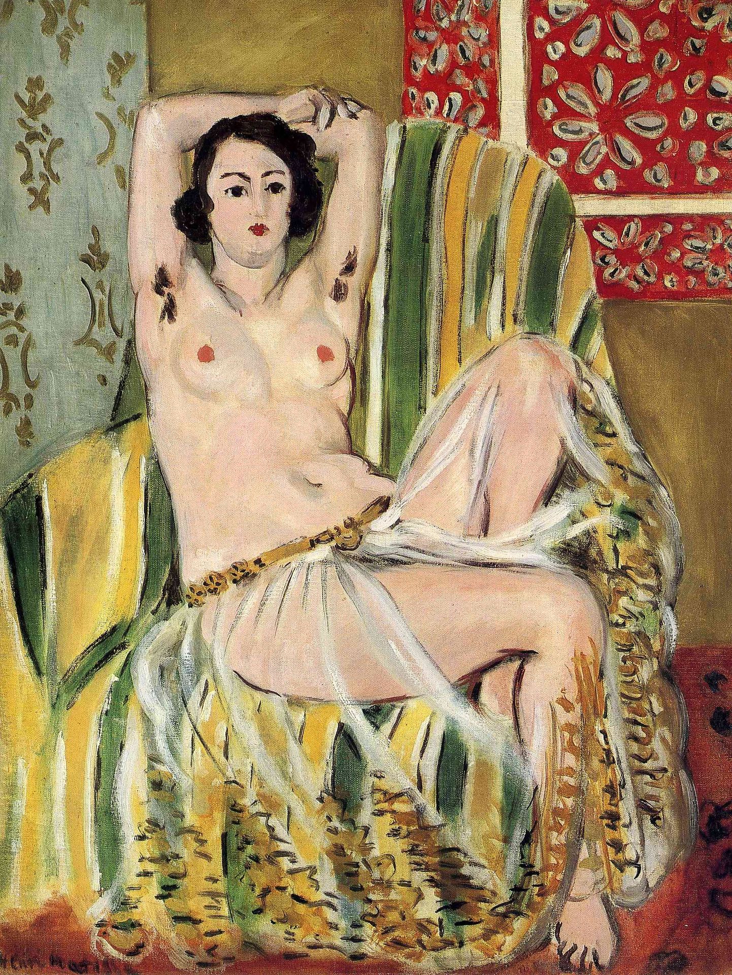 Moorish Woman with Upheld Arms by Henri Matisse