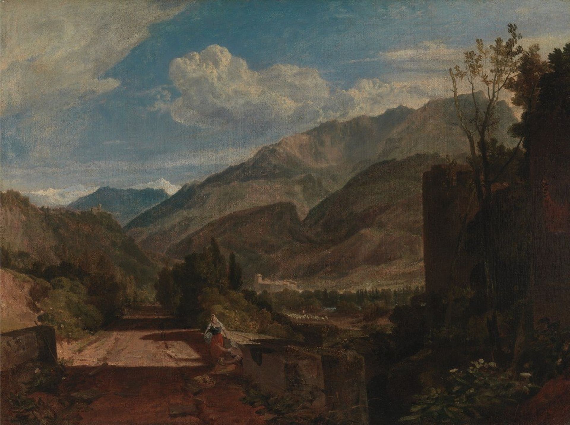 Chateau de St. Michael, Bonneville, Savoy by Joseph Mallord William Turner
