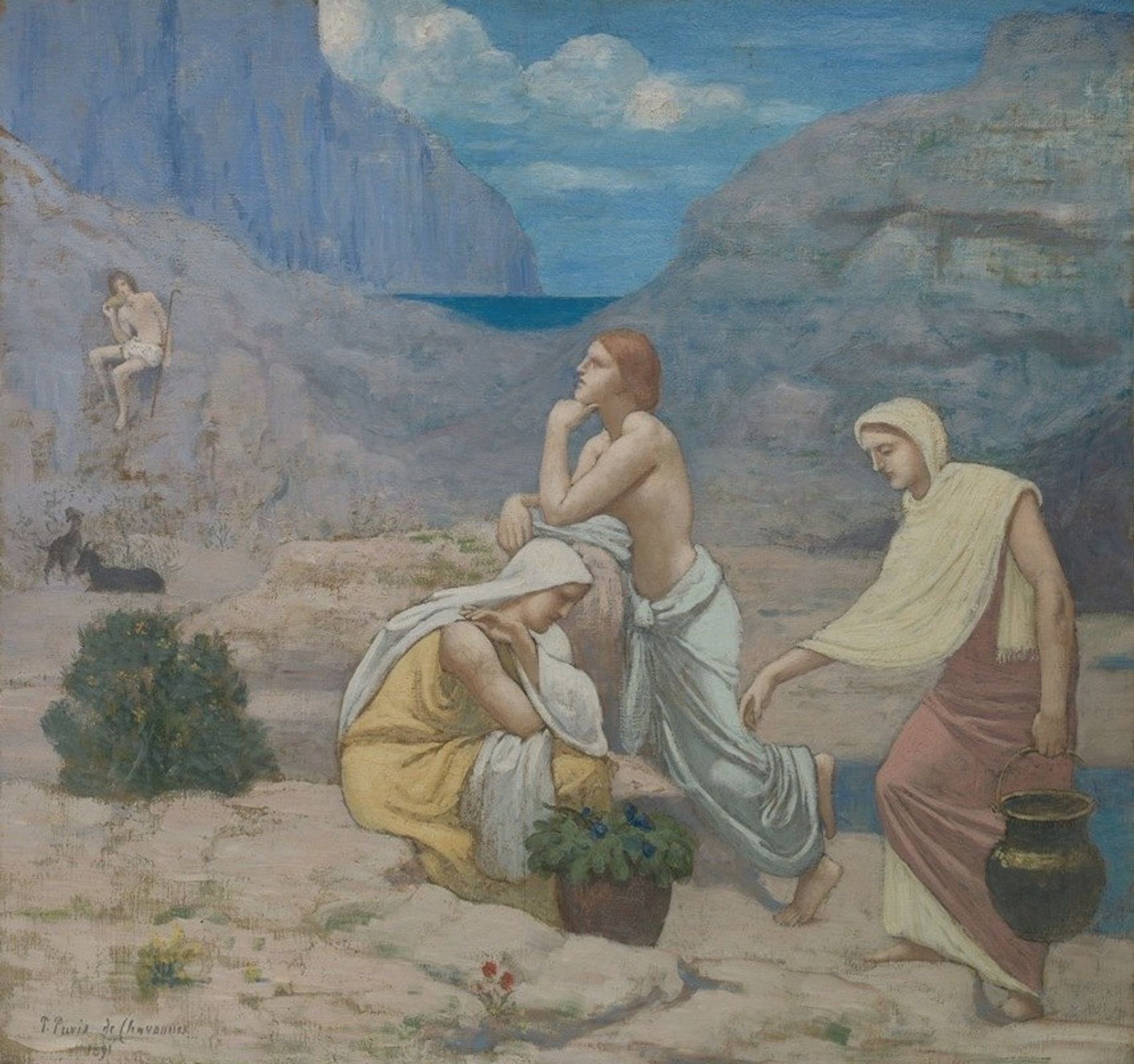 The Shepherd’s Song by Pierre Puvis de Chavannes