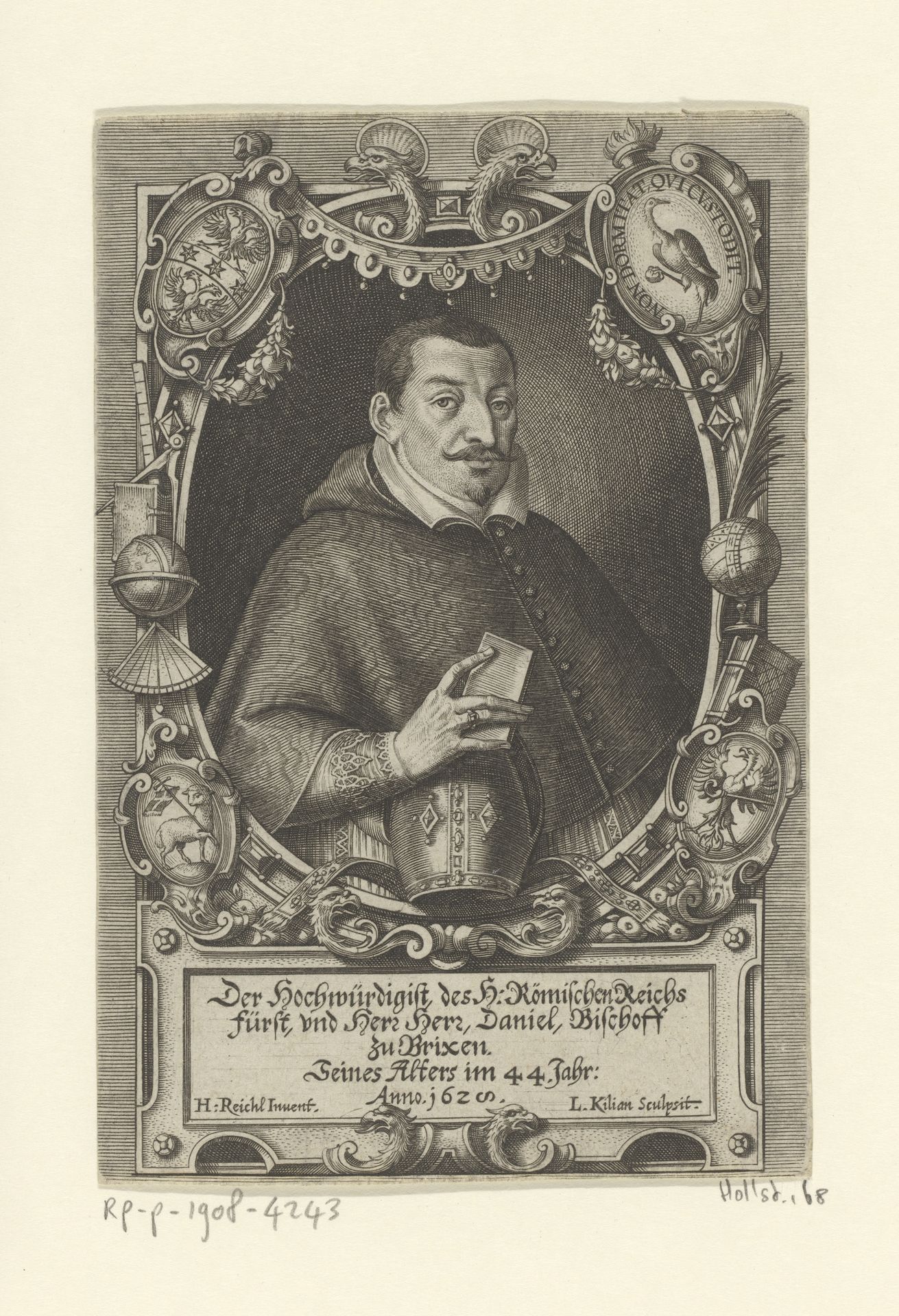 Portret van Daniel Zen 44-jarige leeftijd by Lucas Kilian