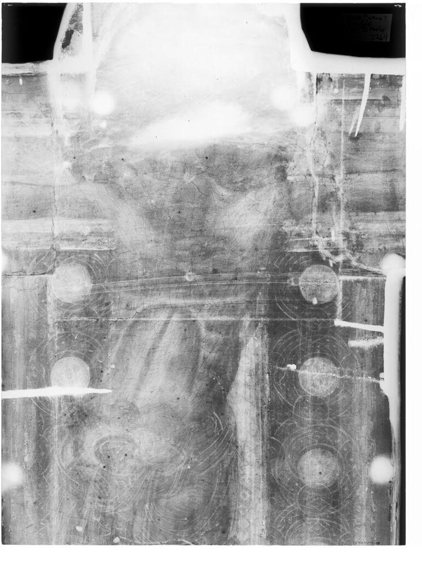 X-radiograph(s) of "Crucifix" by Artist of original: (?) Giunta Pisano