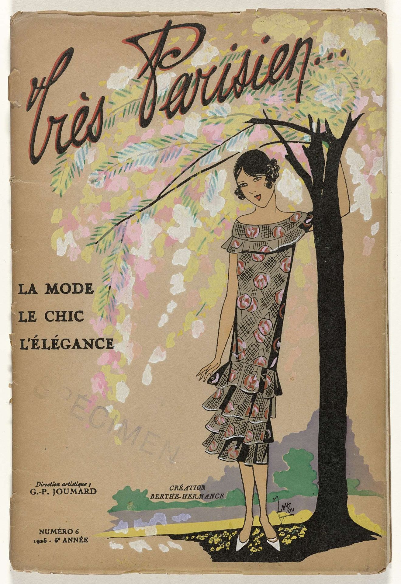 Très Parisien (...)La Mode Le Chic L'Élégance 1925, Numéro 6, 1925-6e Année by G-P. Joumard
