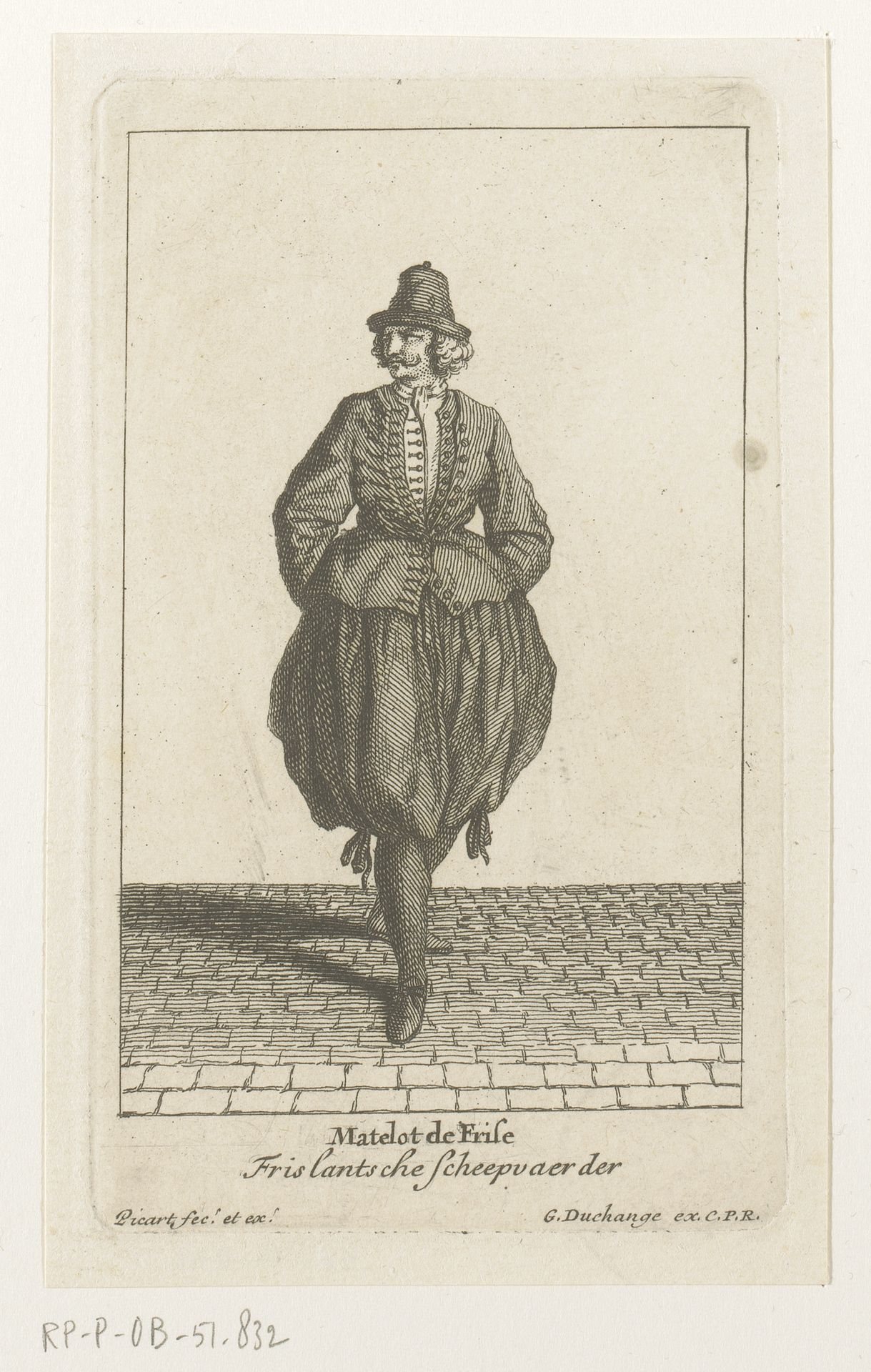 Friese matroos by Bernard Picart