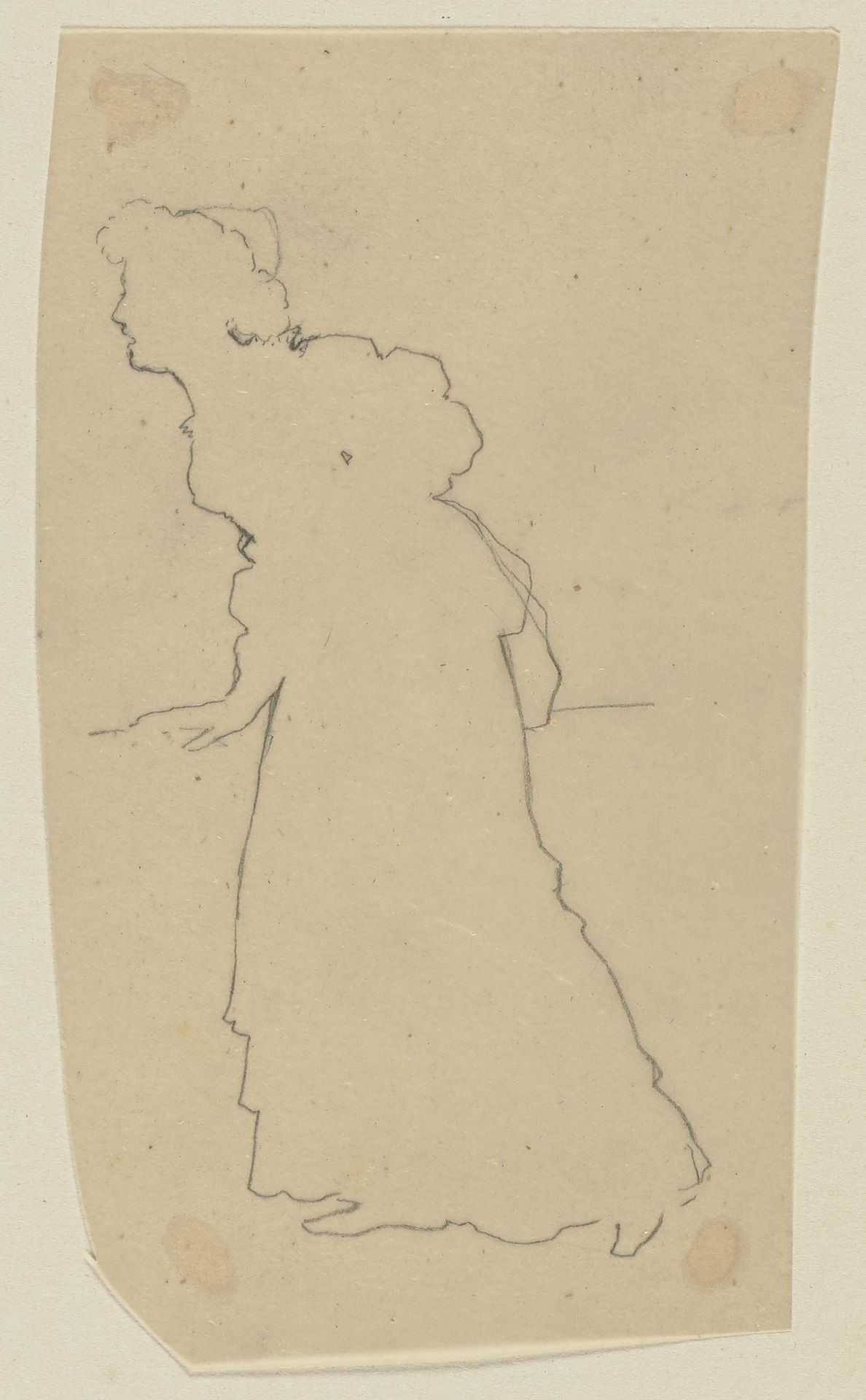 Hermia, schreitend, nach links by Paul Konewka