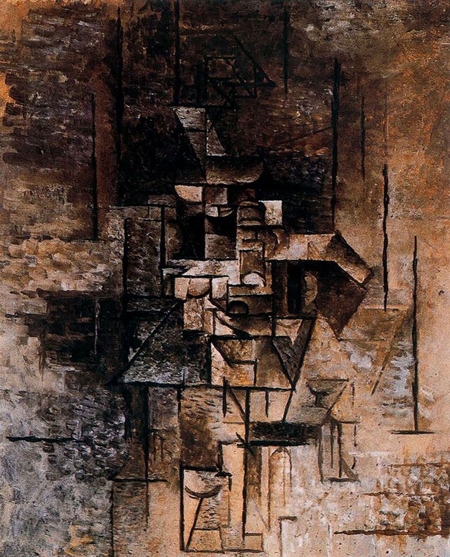 Woman with guitar by Pablo Picasso