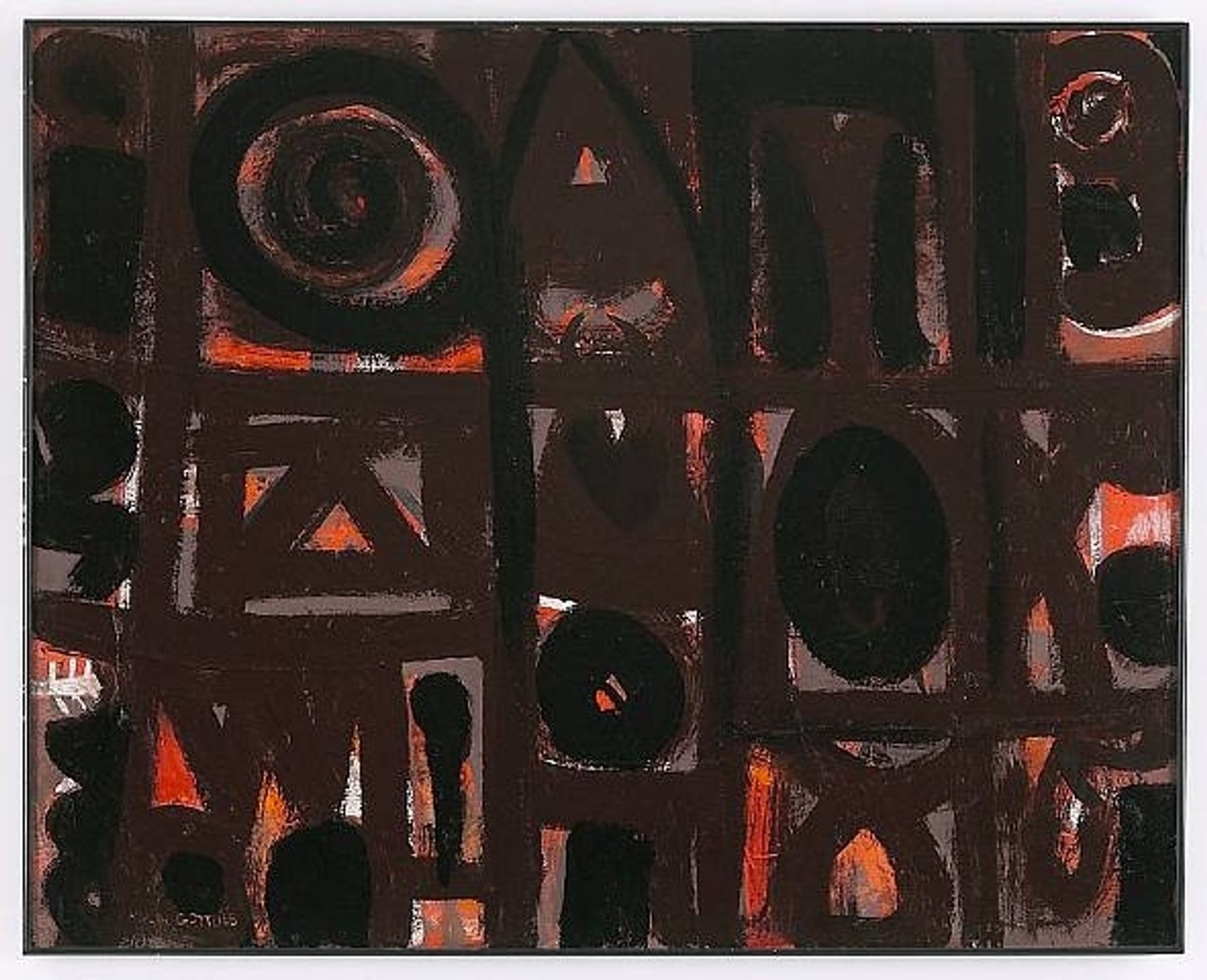 Night Forms by Adolph Gottlieb
