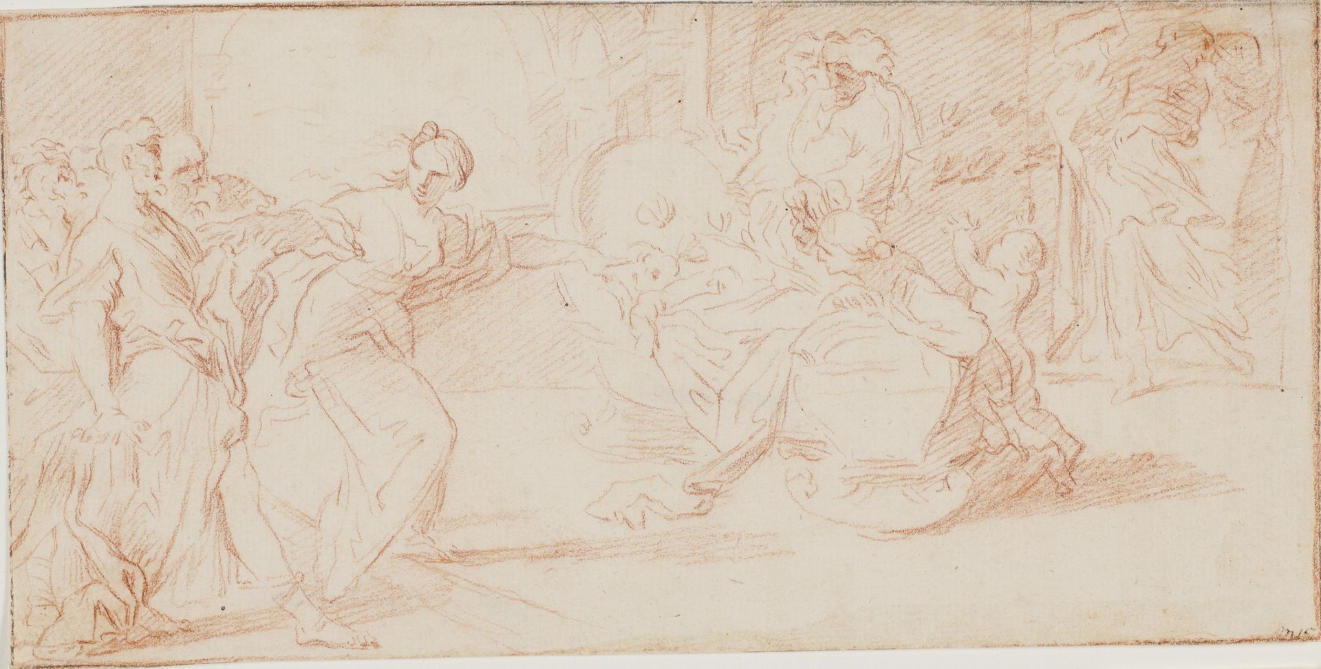 The birth of Pindar by Giuseppe Bartolomeo Chiari
