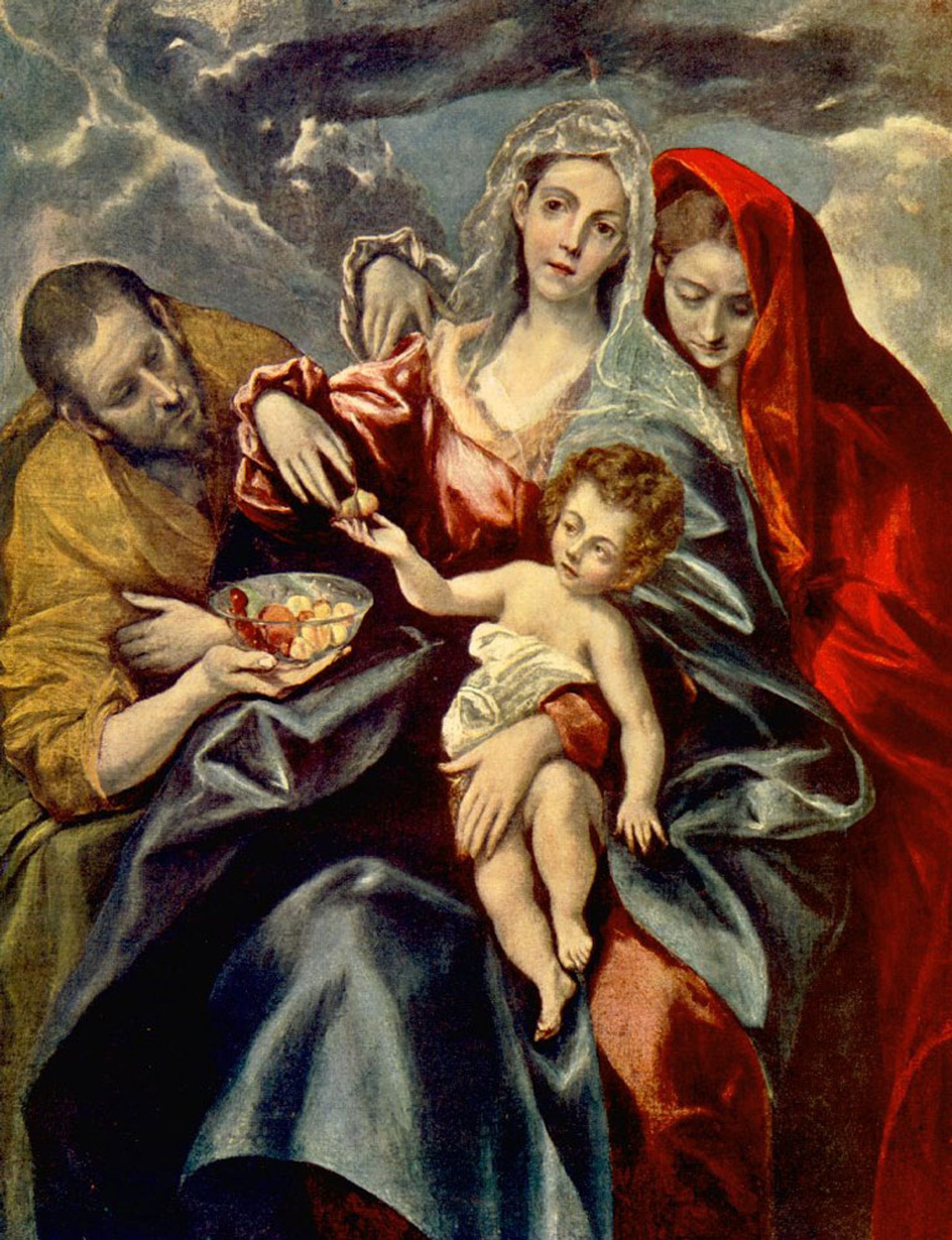 Holy Family by El Greco (Domenikos Theotokopoulos)
