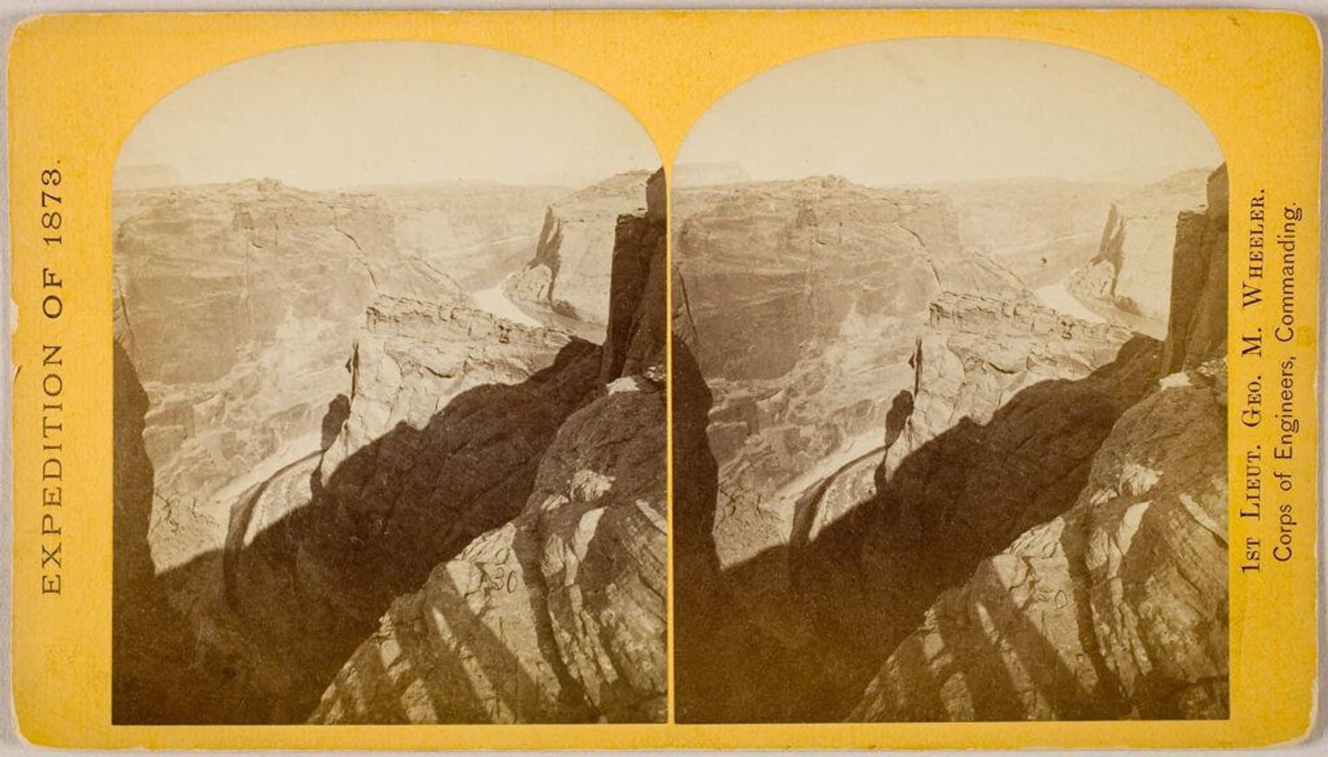 CaÃ±on of the Colorado River, Utah, 25 miles above the mouth of Paria Creek by Timothy H. O'Sullivan