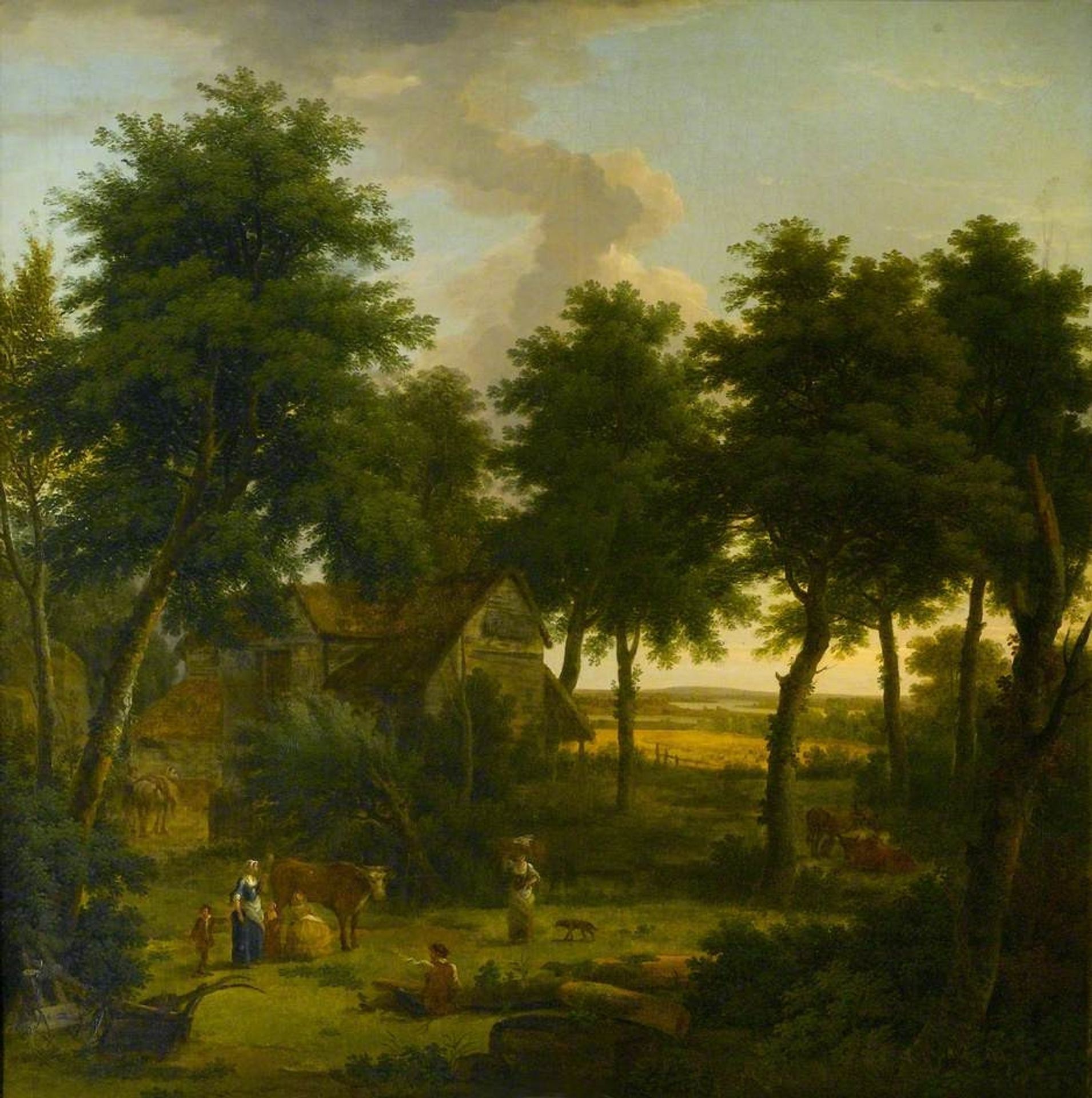 Landscape with Figures by George Lambert