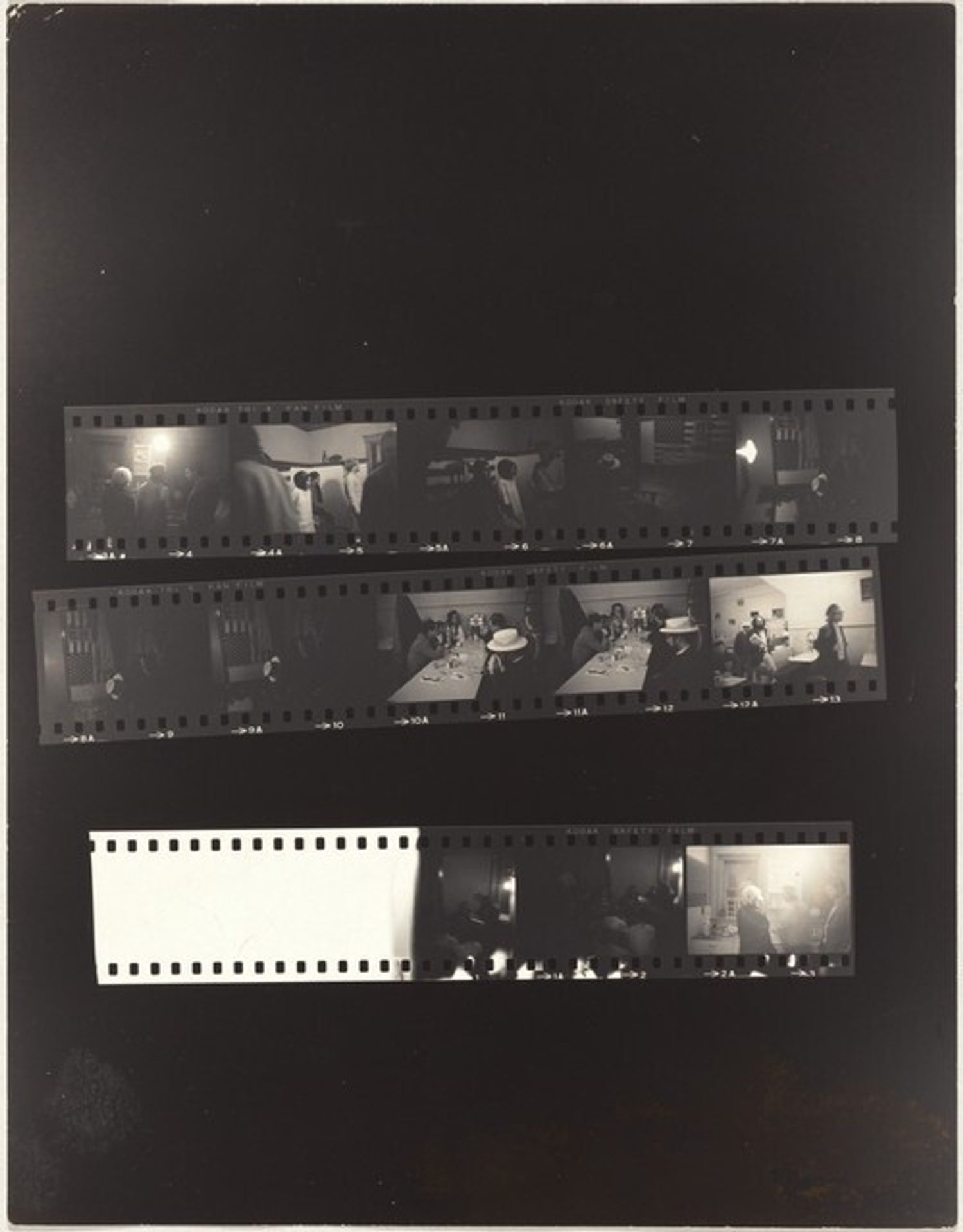 Allen Ginsberg and Peter Orlovsky--Kansas City 9 by Robert Frank