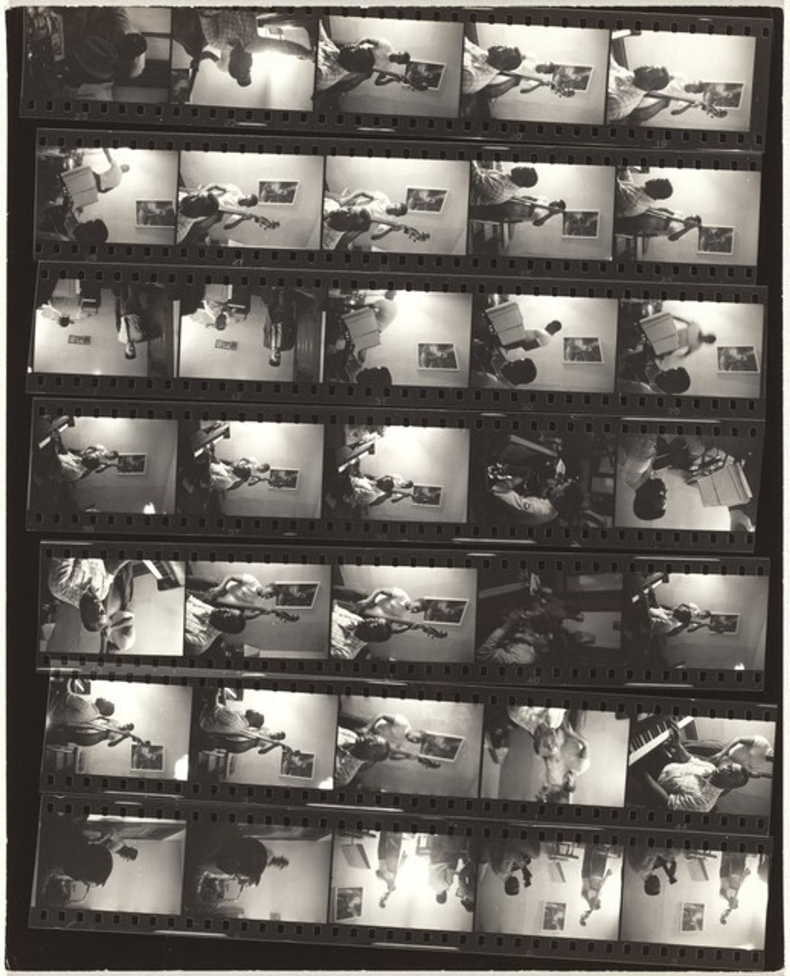 Guggenheim 628--Musicians, San Francisco by Robert Frank