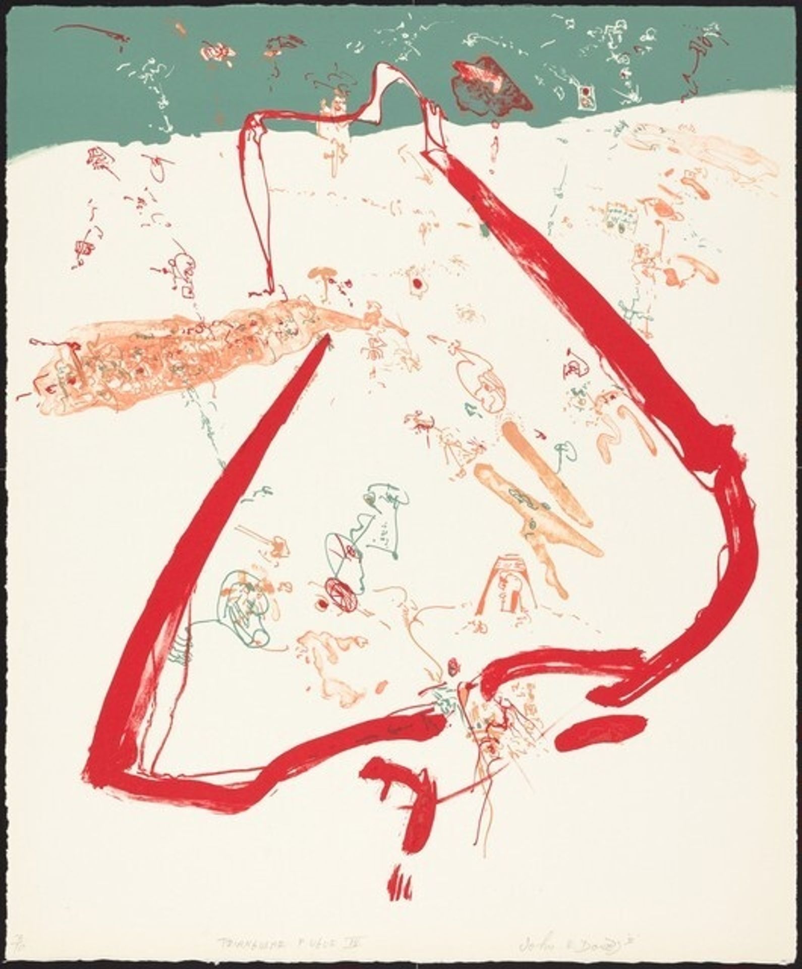 Triangular Fugue IV by John Dowell