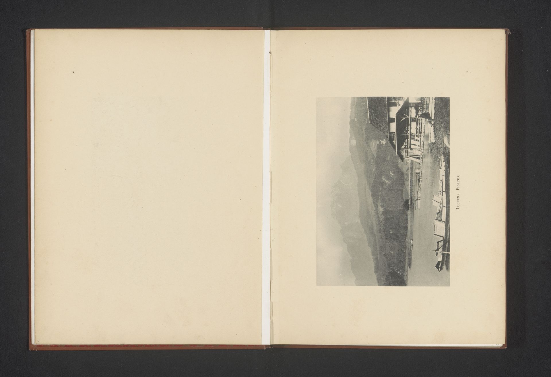 Gezicht op de Pilatus-berg bij Luzern by Anonymous