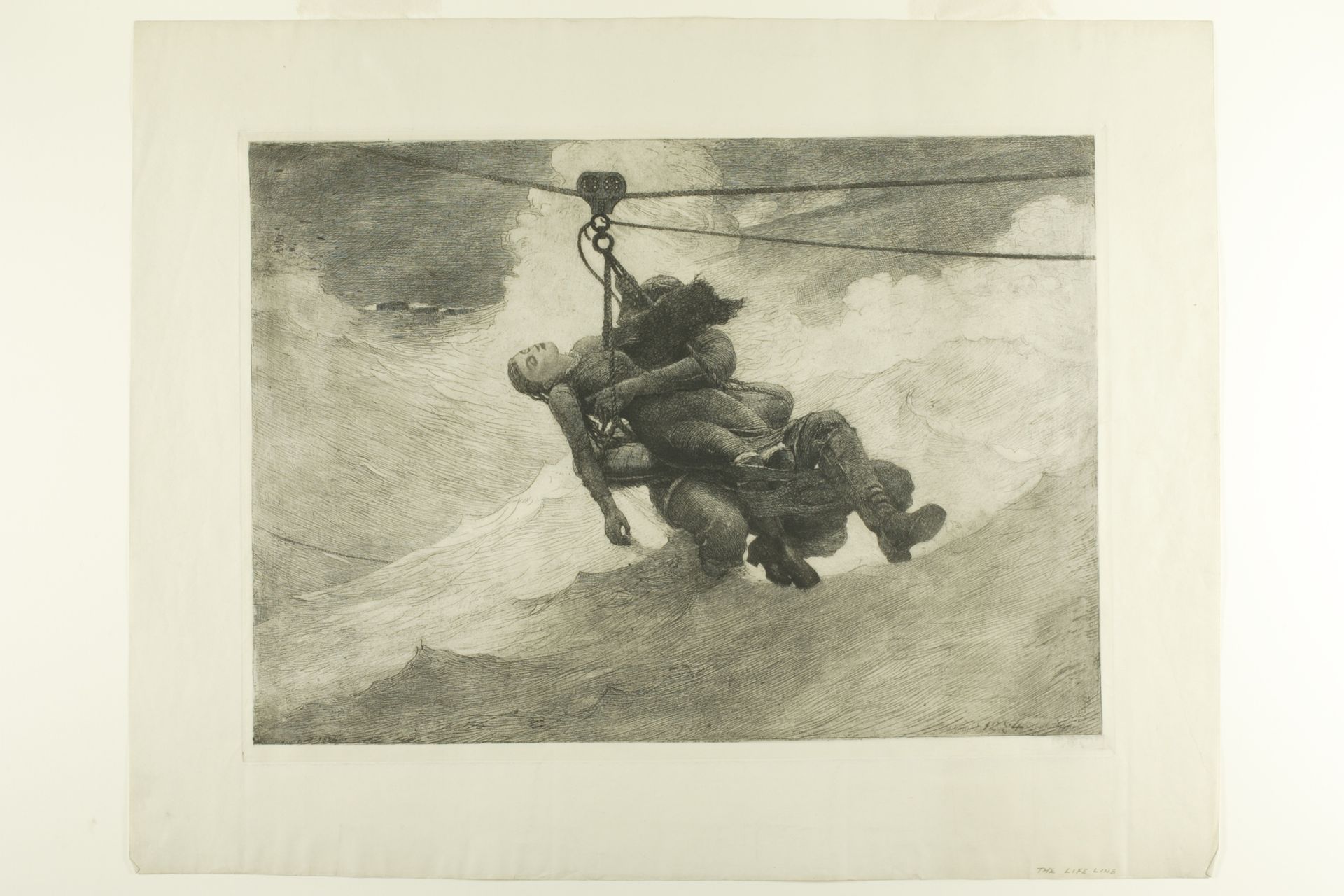 The Life Line by Winslow Homer
