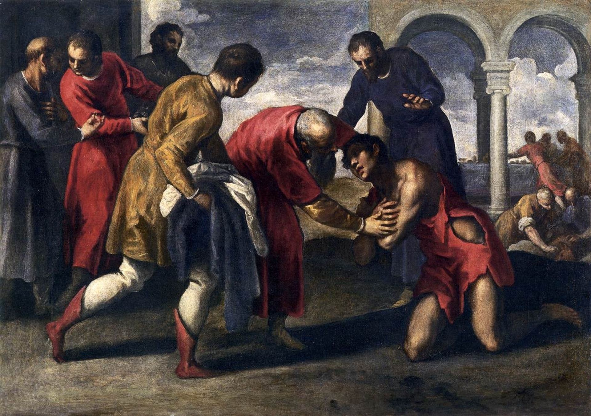Return of the Prodigal Son by Palma il Giovane