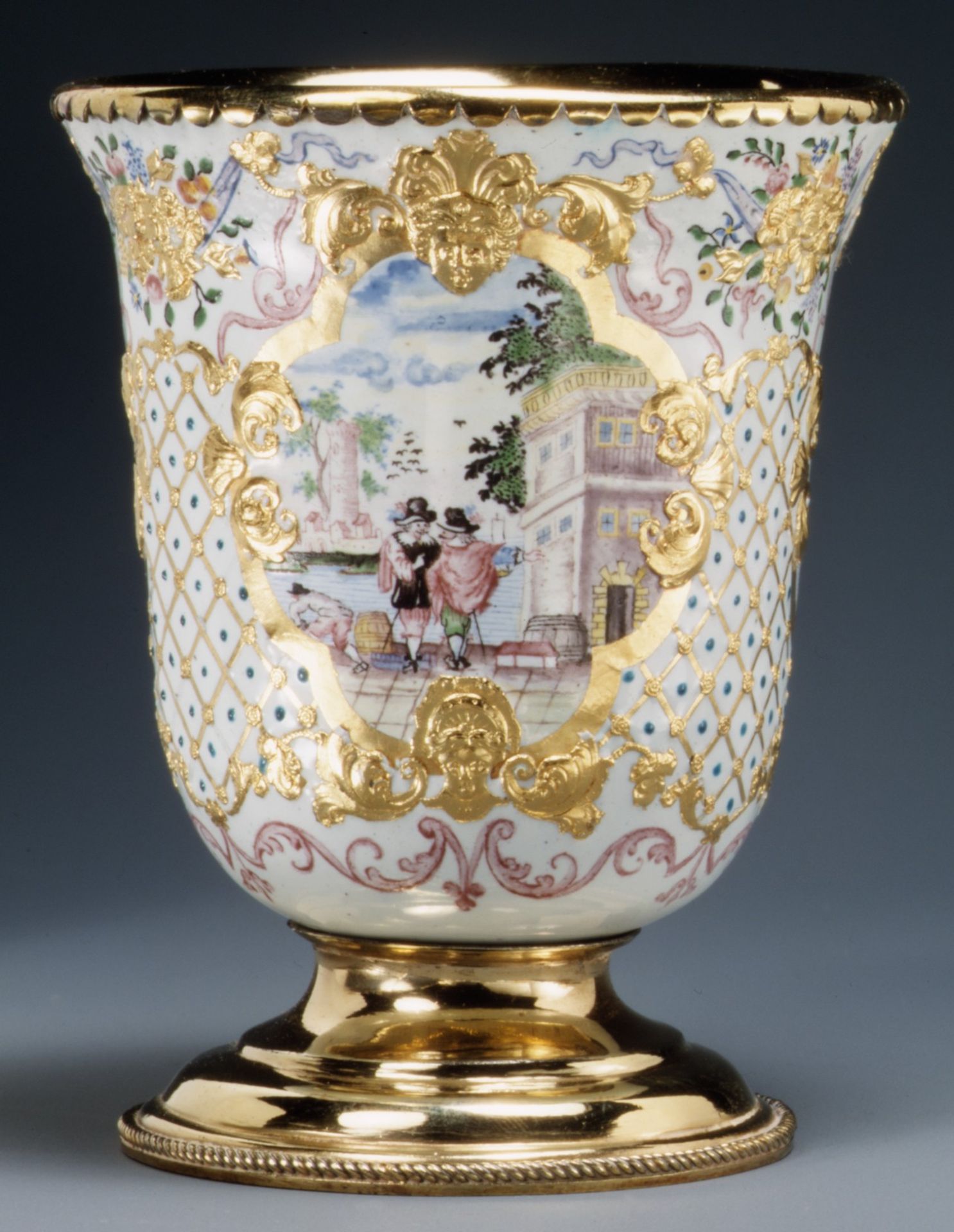 Beaker (one of a pair) by Workshop of Charles Fromery