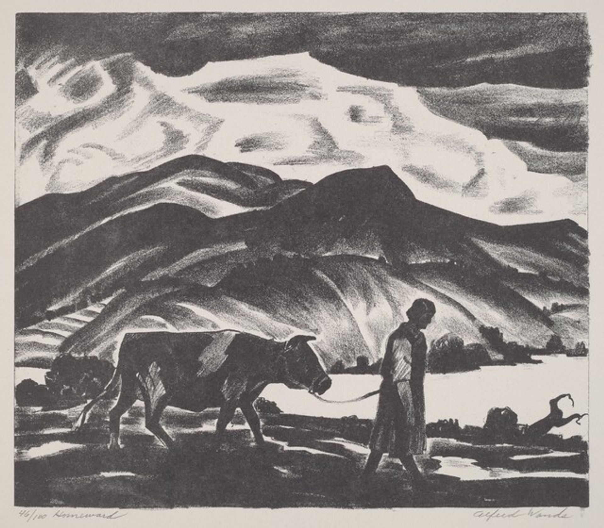 Homeward by Alfred Wands