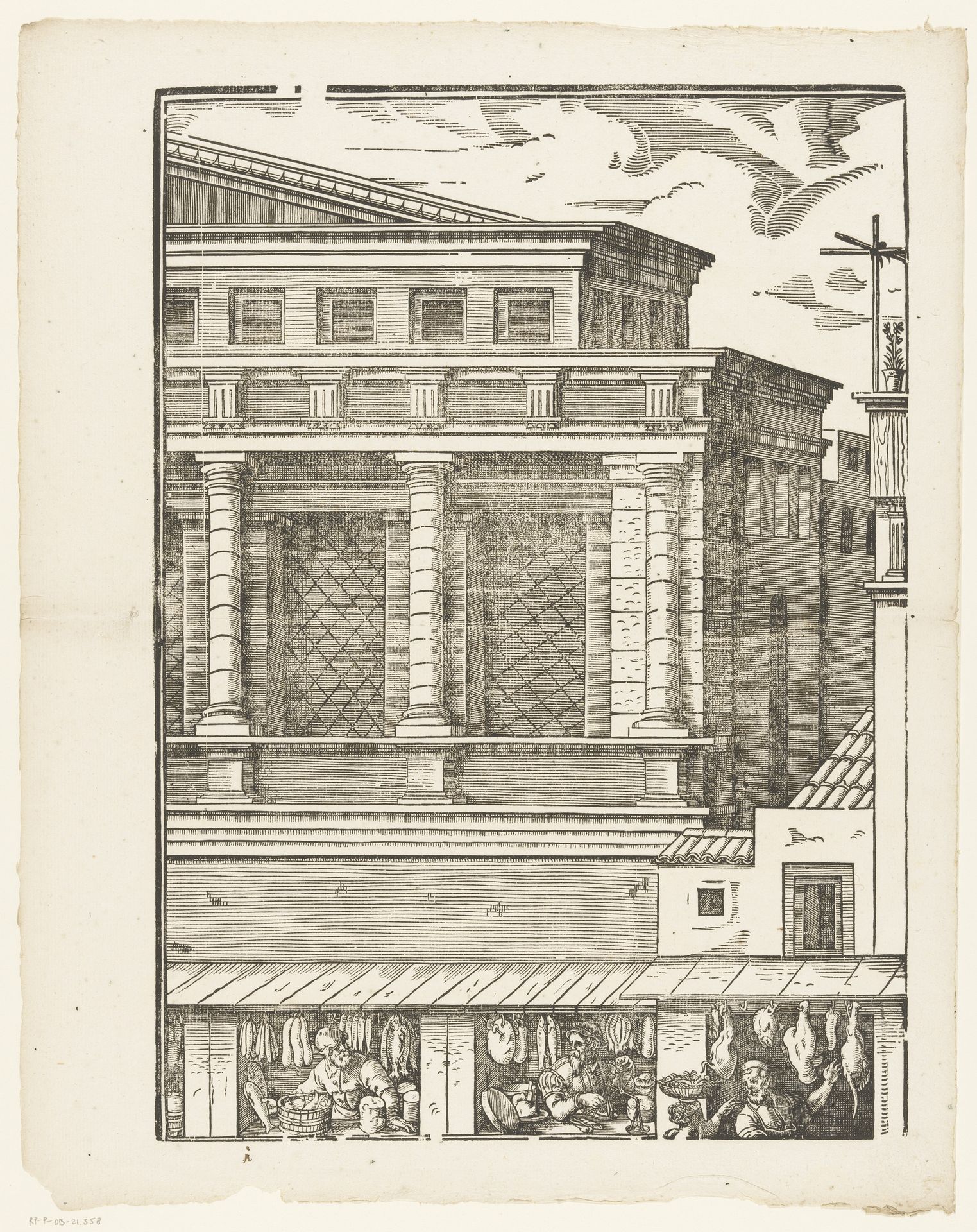 Festa della Sensa (eerste gedeelte) by Jost Amman