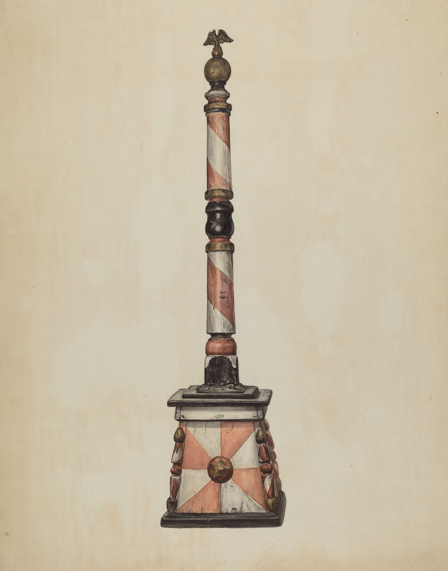 Barber Pole by Elisabeth Fulda